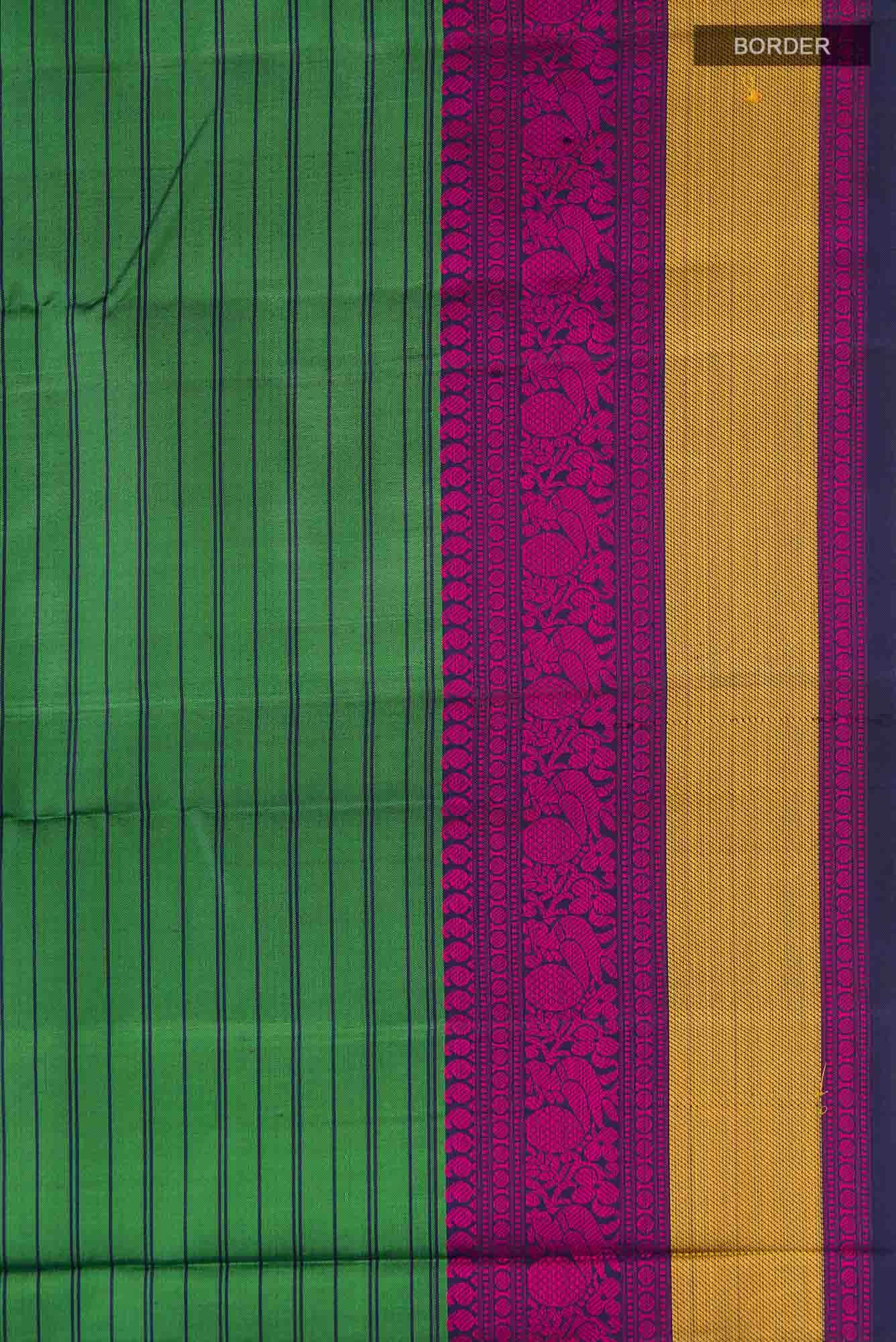 Green Kanchipuram Silk Saree
