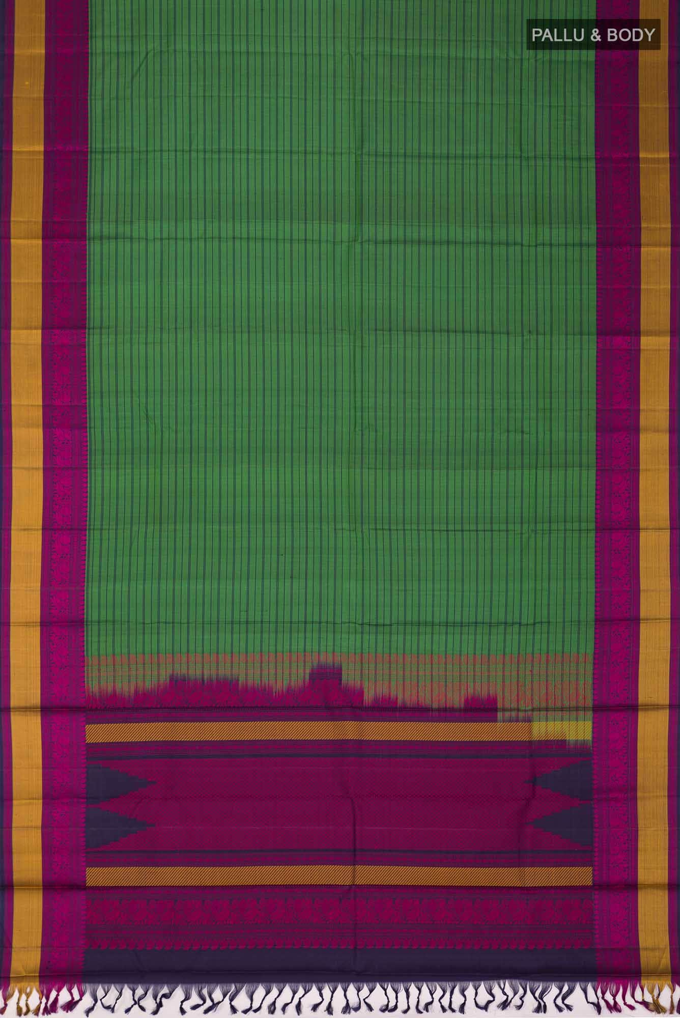 Green Kanchipuram Silk Saree