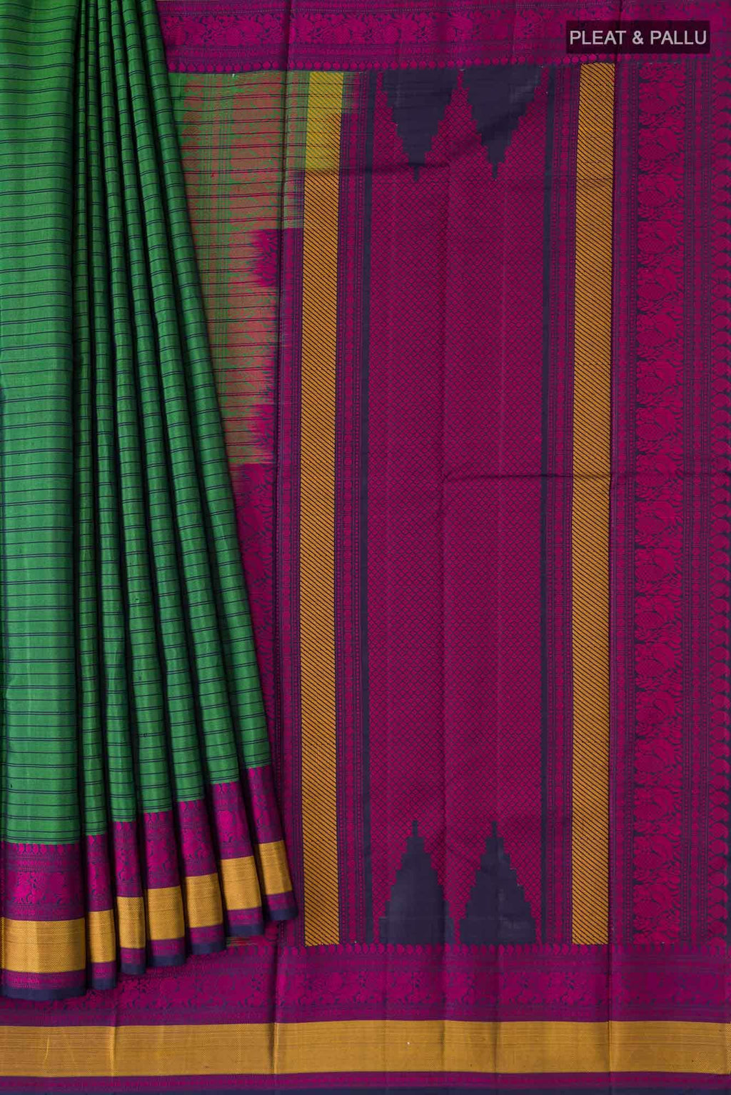Green Kanchipuram Silk Saree
