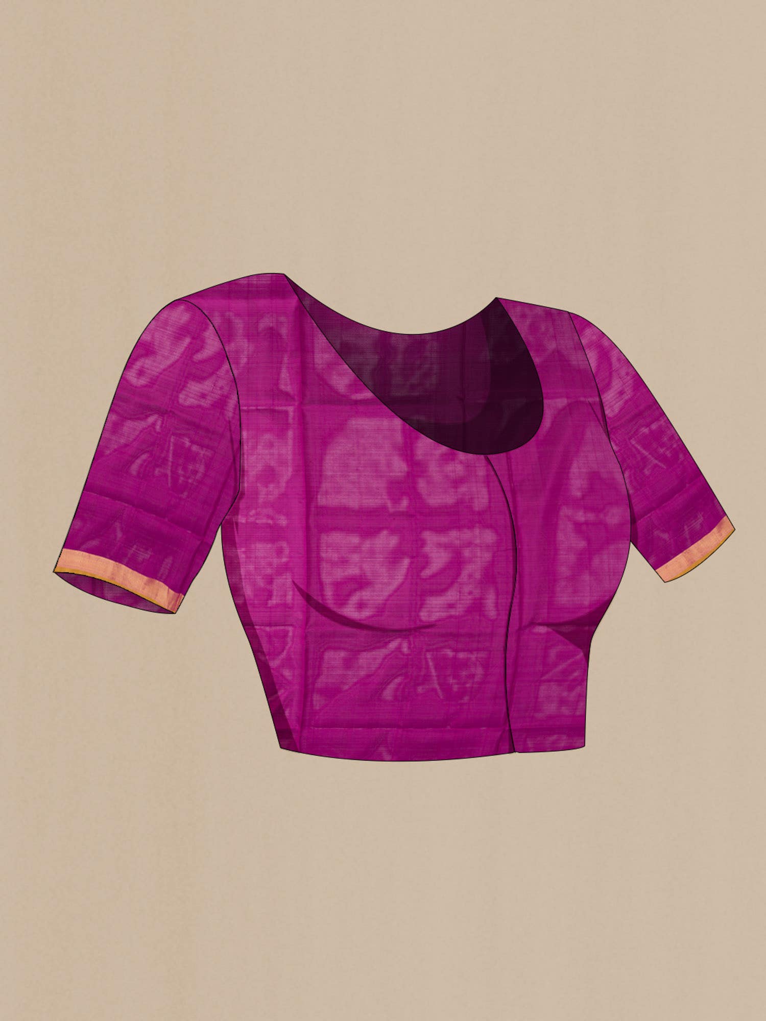 Pure Silk Pure Zari Purple Uppada Saree