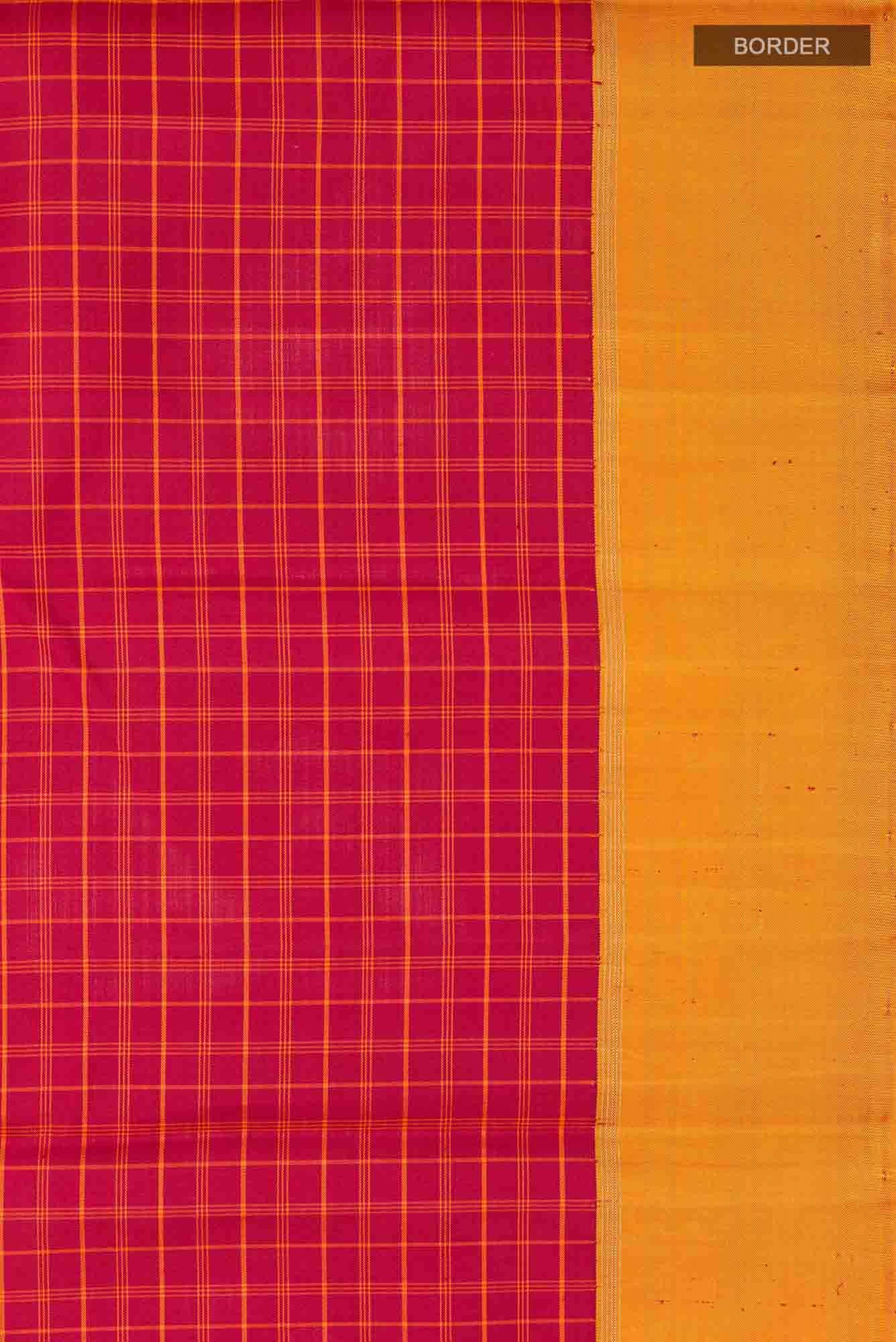 Red Kanchipuram Silk Saree