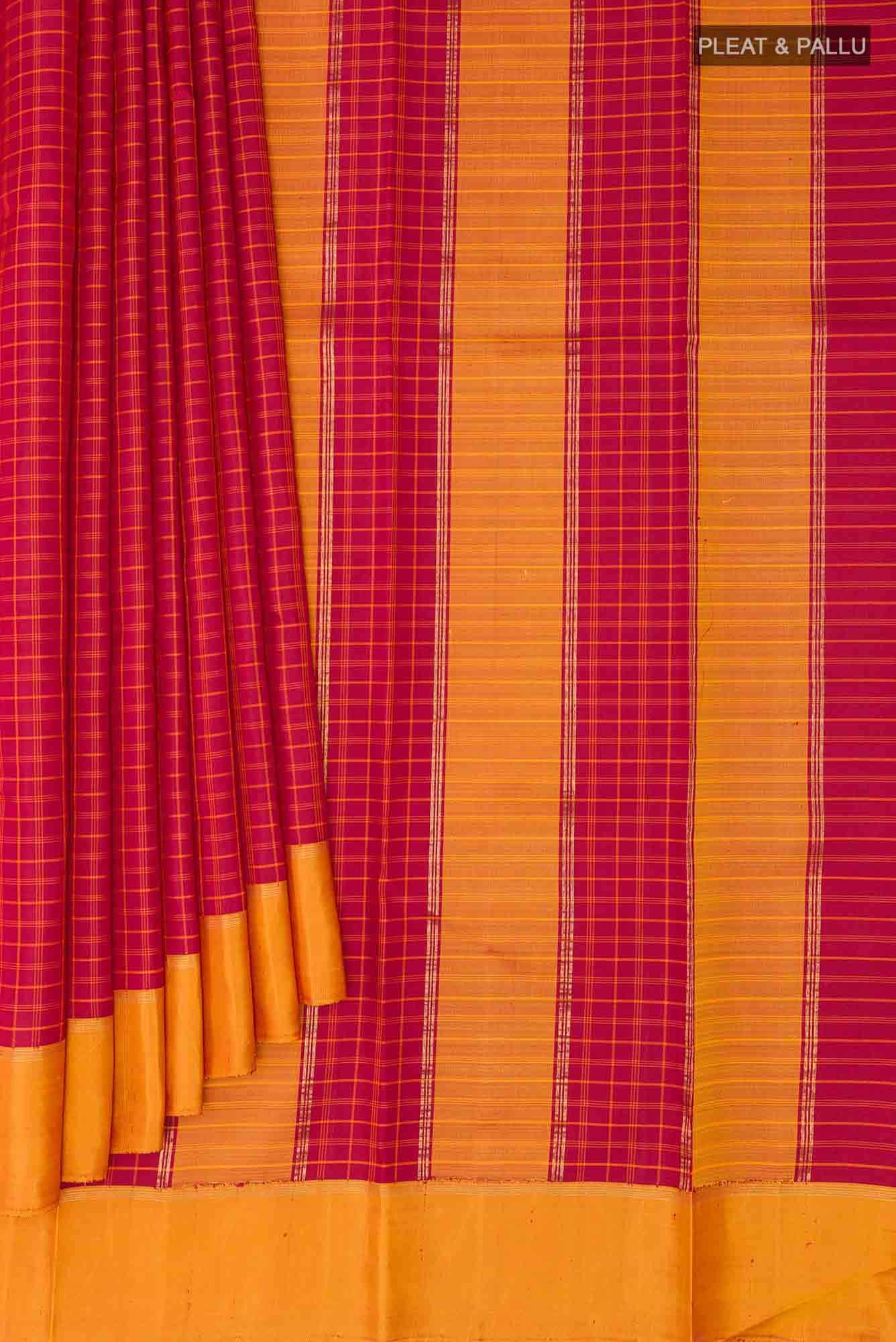 Red Kanchipuram Silk Saree