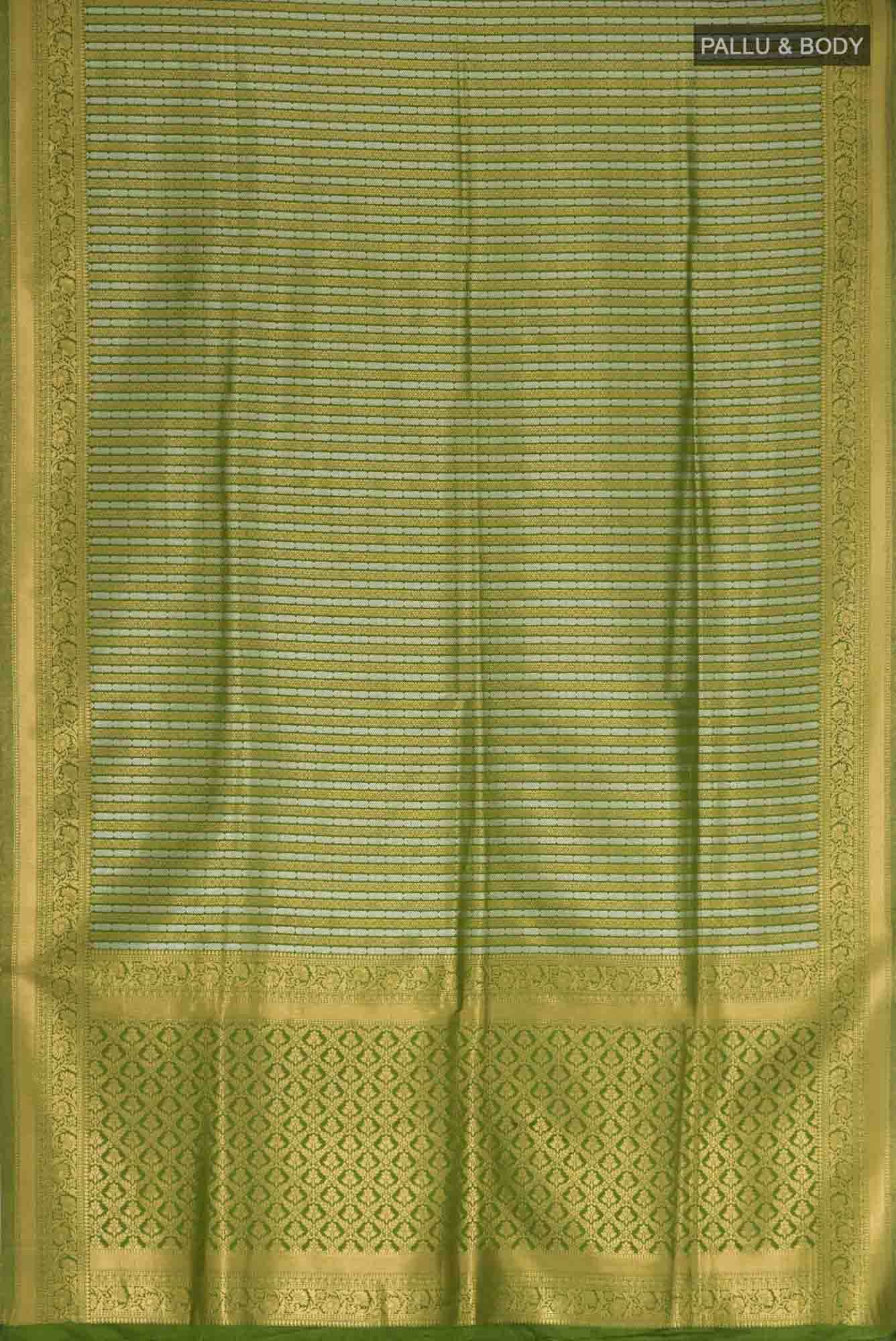 Green Blended Banarasi Art Silk Saree