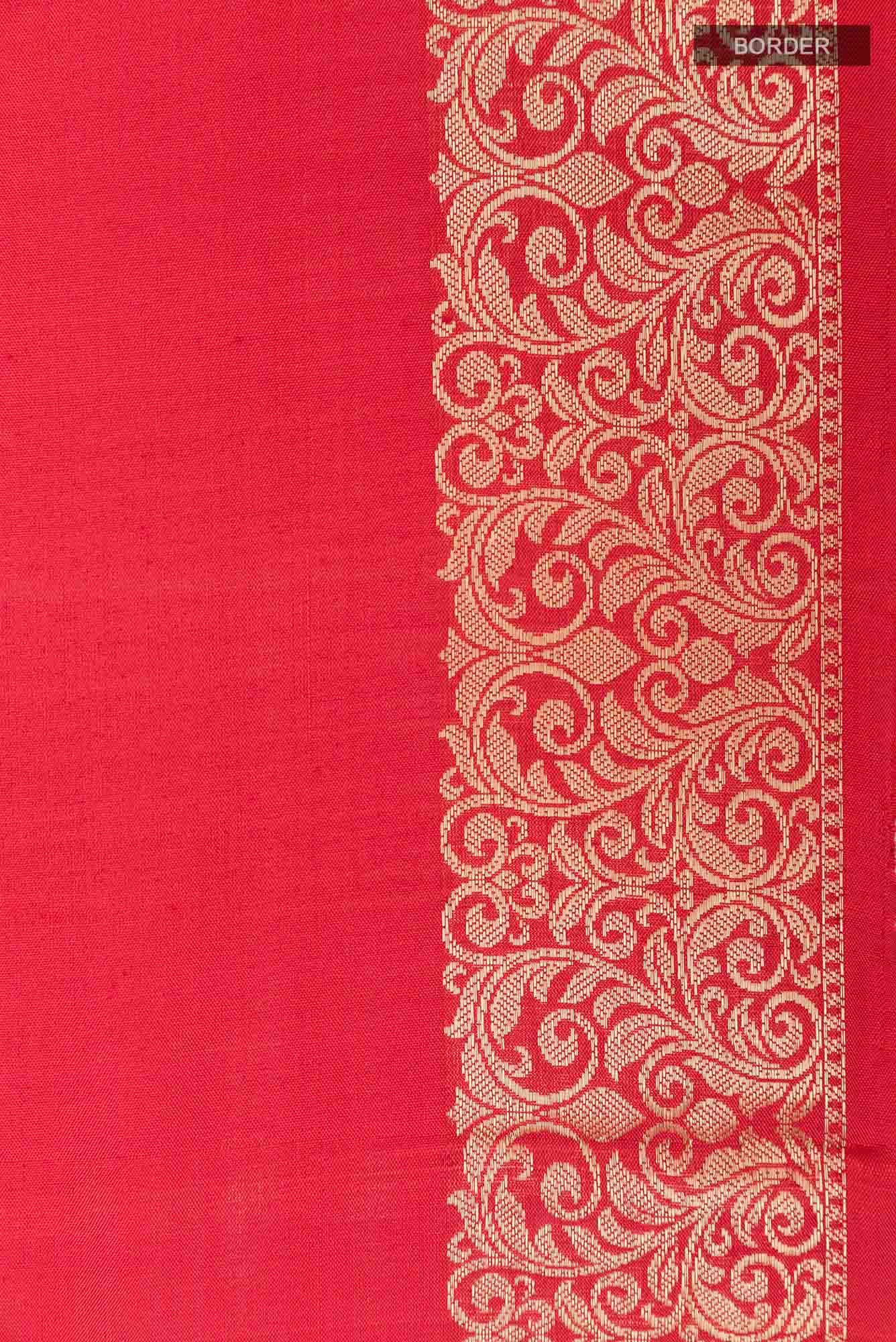 Red Soft Silk Saree