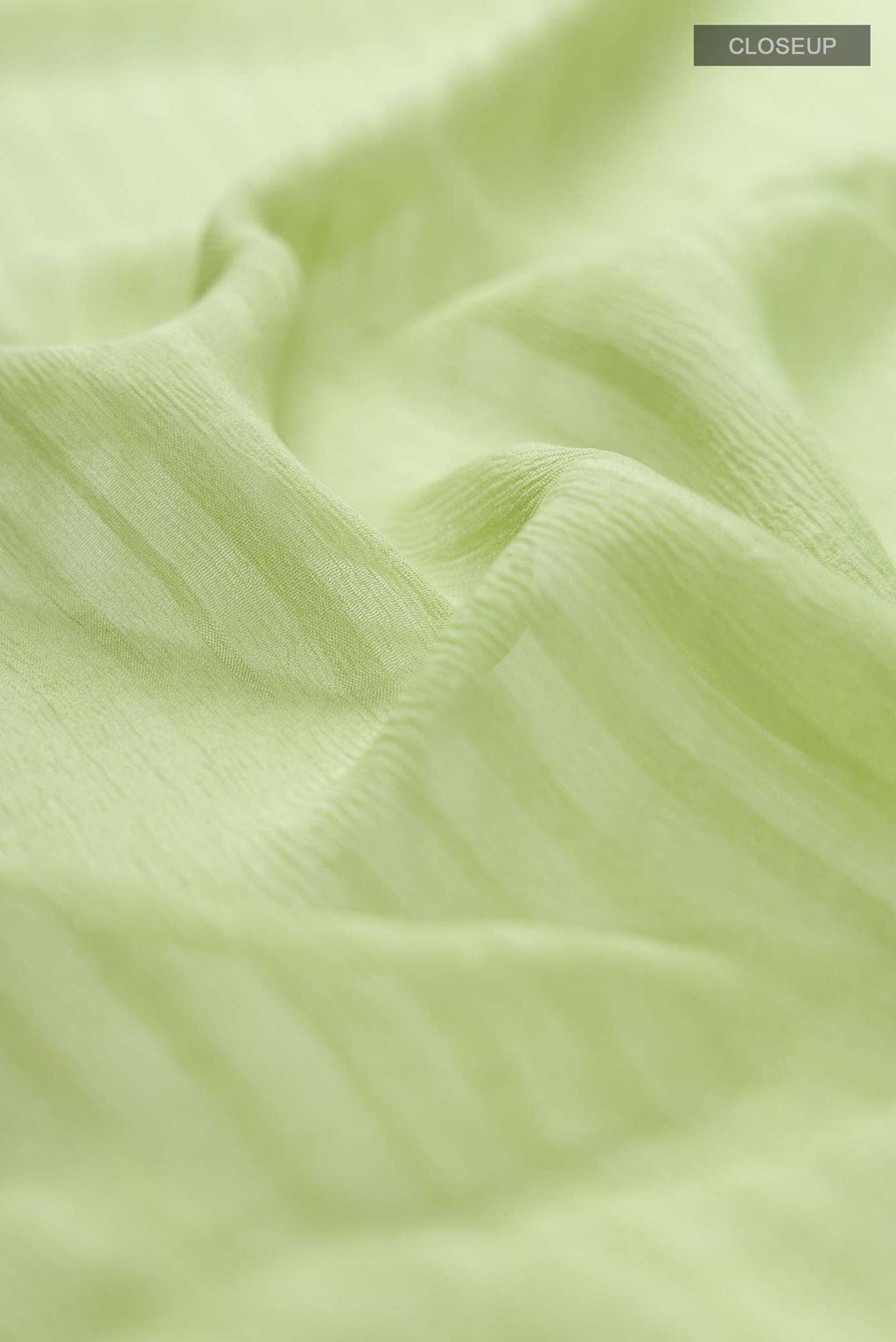 Green Chiffon Saree