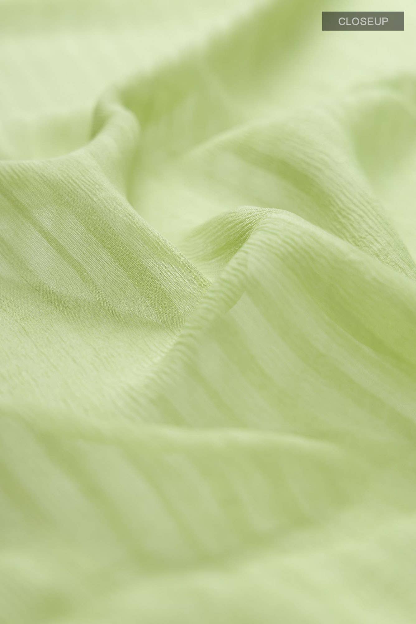 Green Chiffon Saree