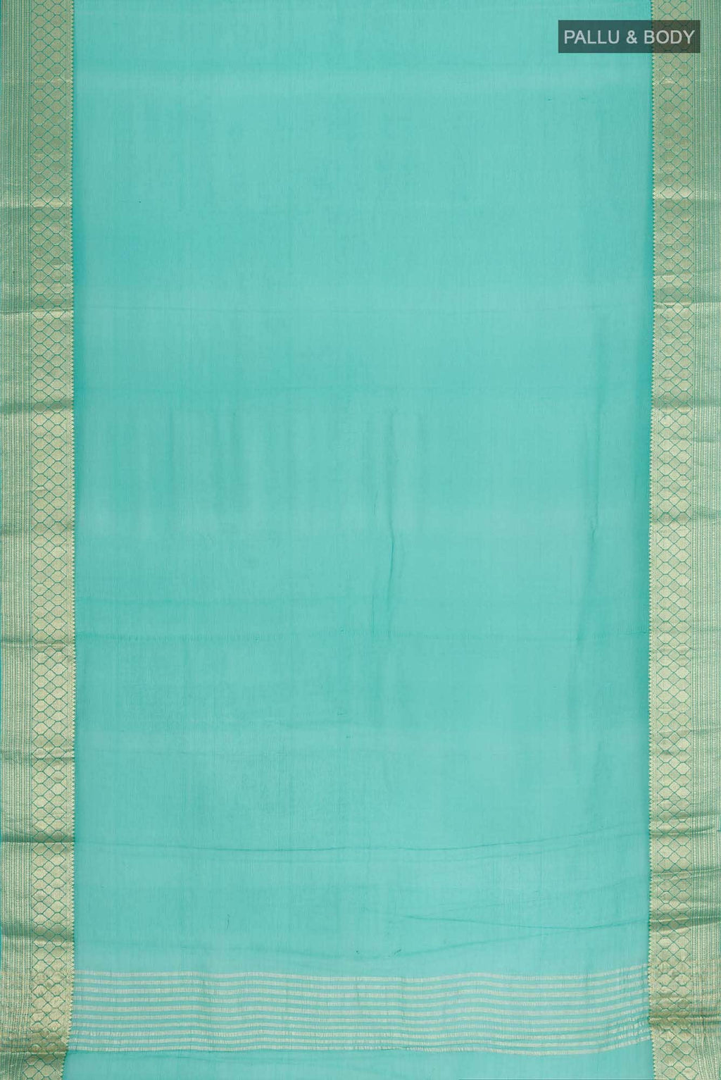 Green Mysore Chiffon Saree