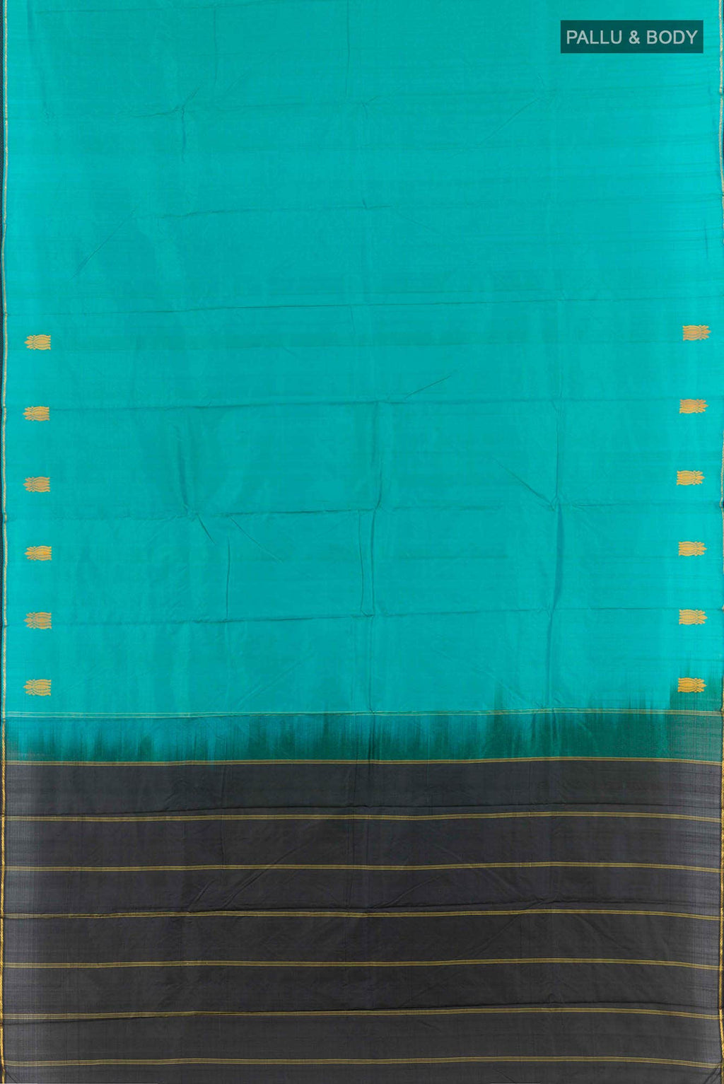Blue Kanchipuram Saree
