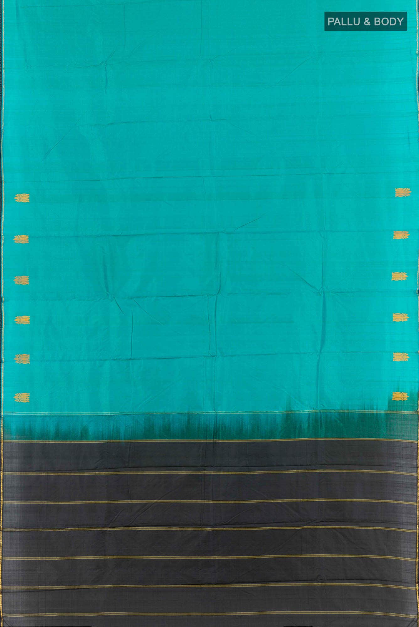 Blue Kanchipuram Saree