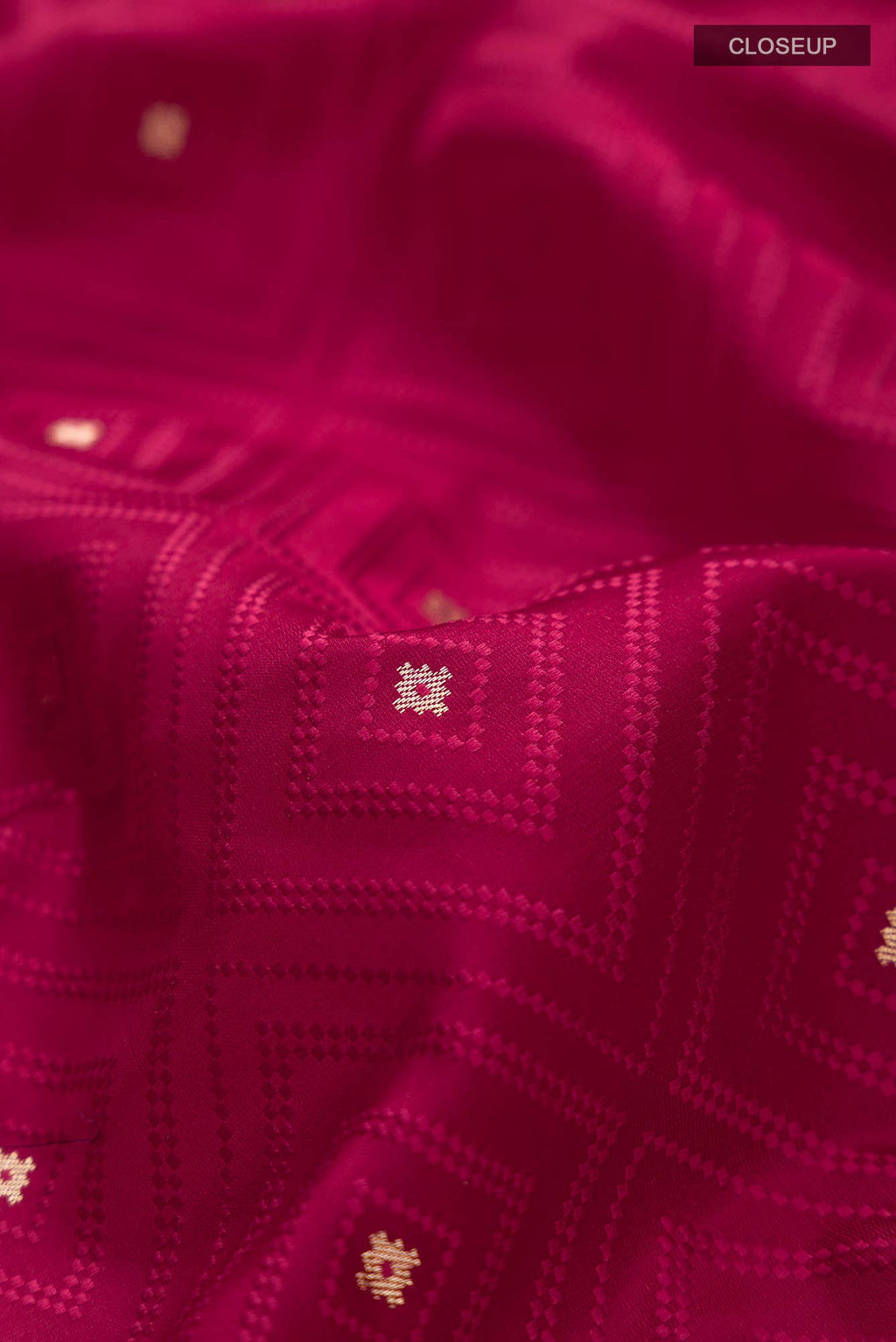 Maroon Banarasi Silk Saree