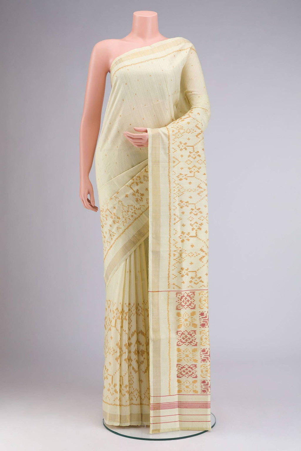 Sandal Rajkot Patola Silk Saree