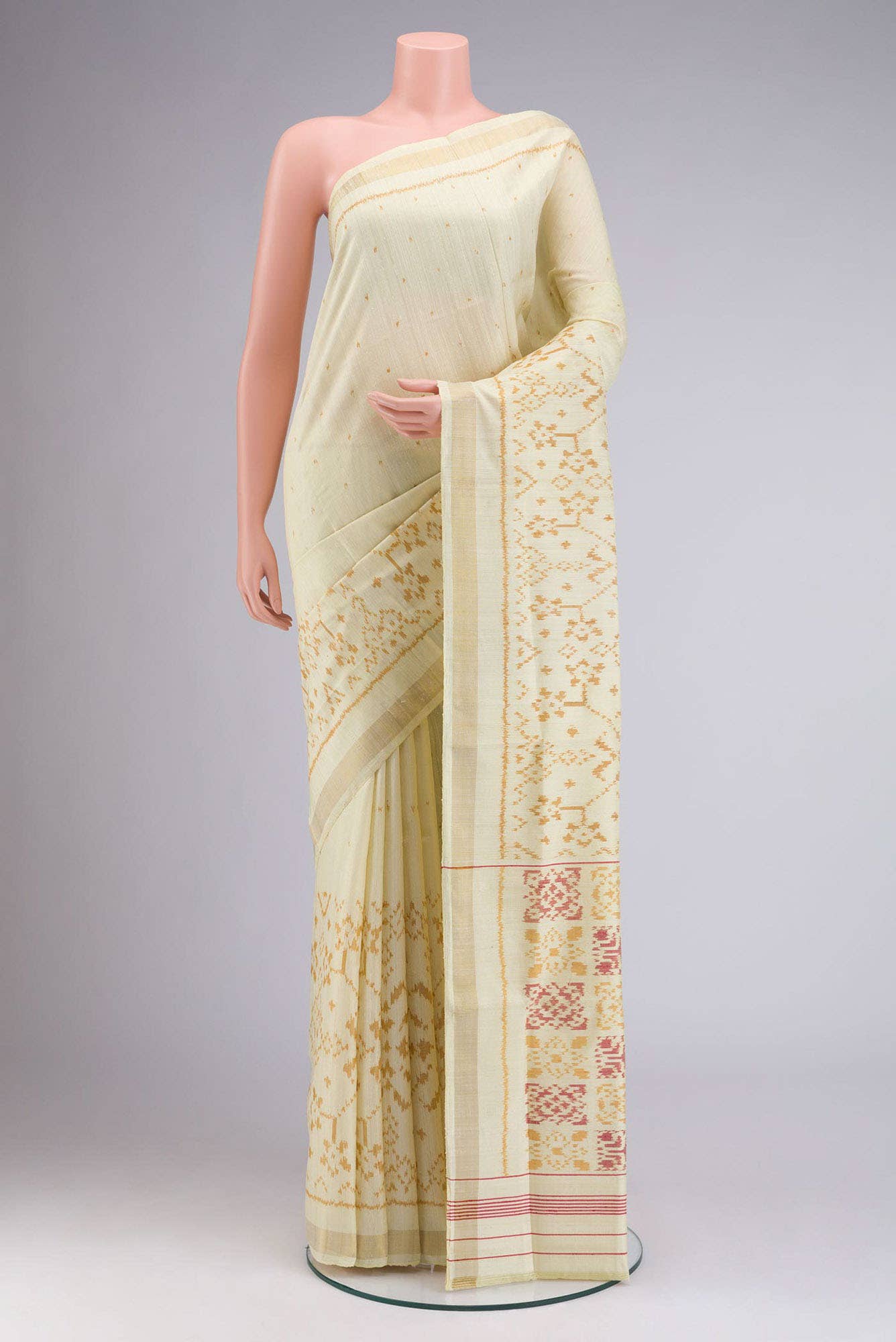 Sandal Rajkot Patola Silk Saree