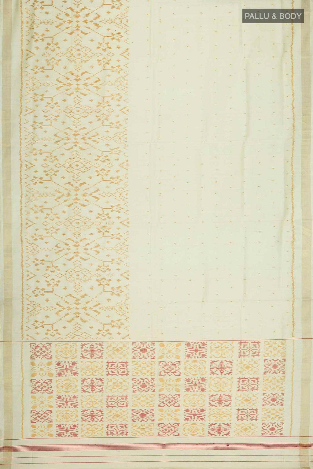 Sandal Rajkot Patola Silk Saree