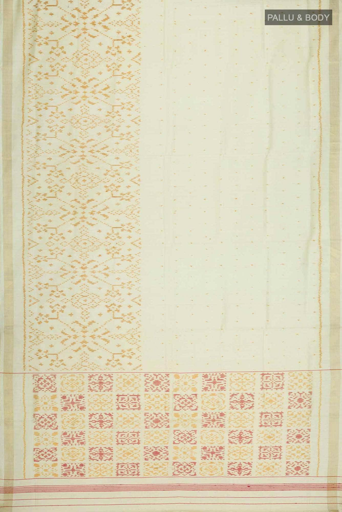 Sandal Rajkot Patola Silk Saree