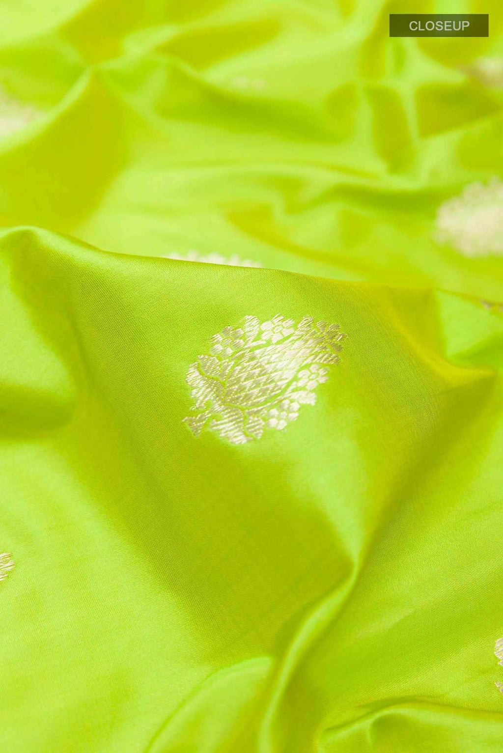 Green Banarasi Katan Silk Saree