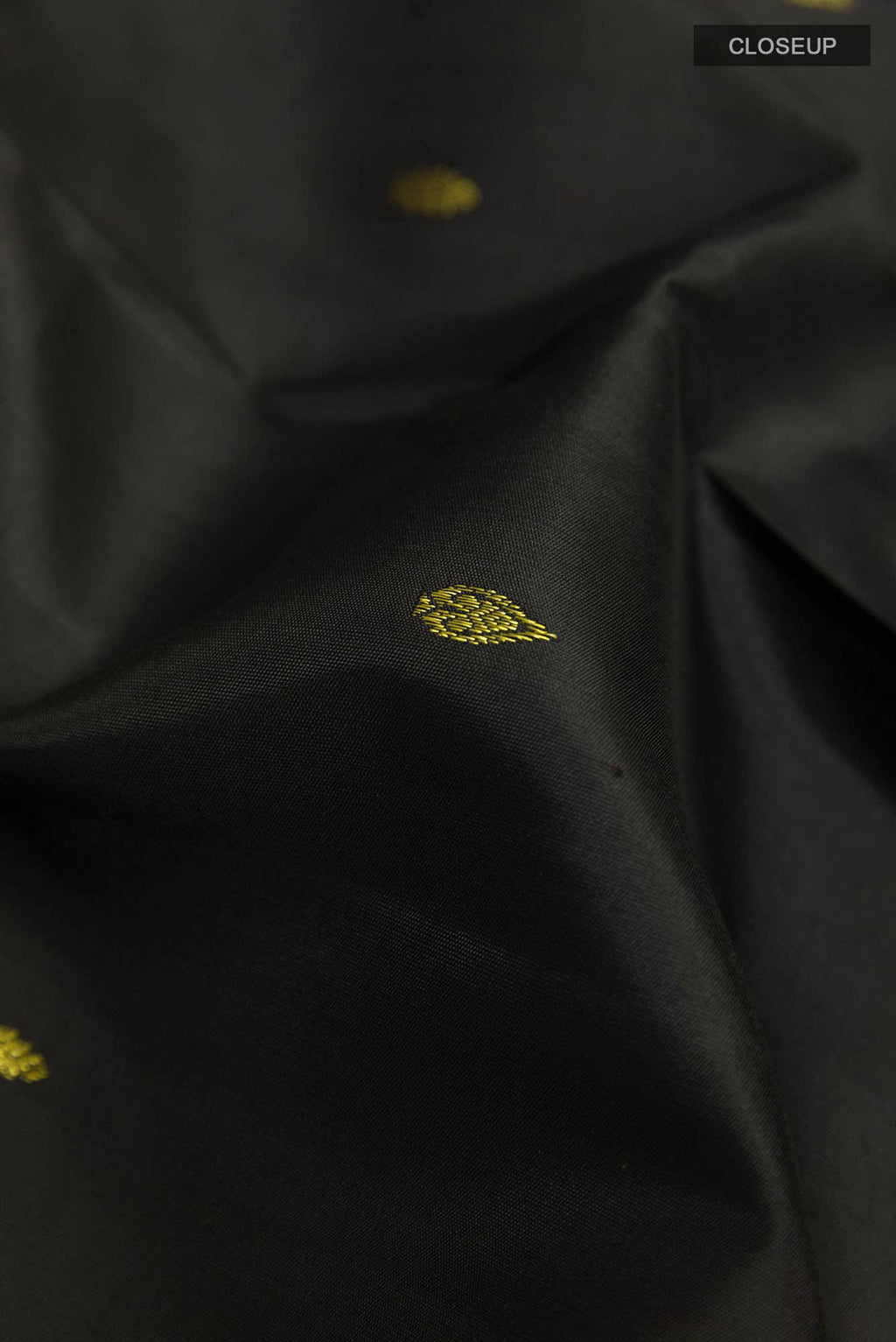 Black Kanchipuram Silk Saree