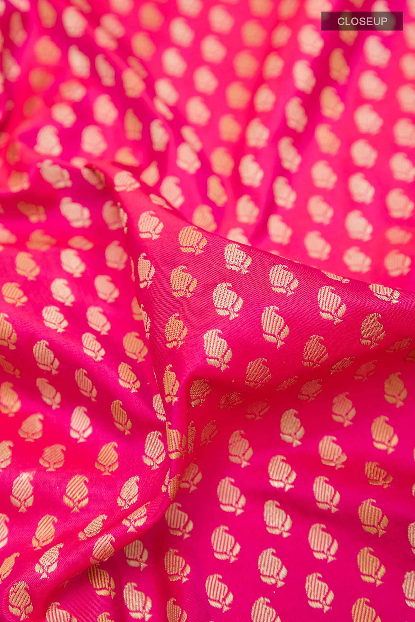 Pink Banarasi Saree