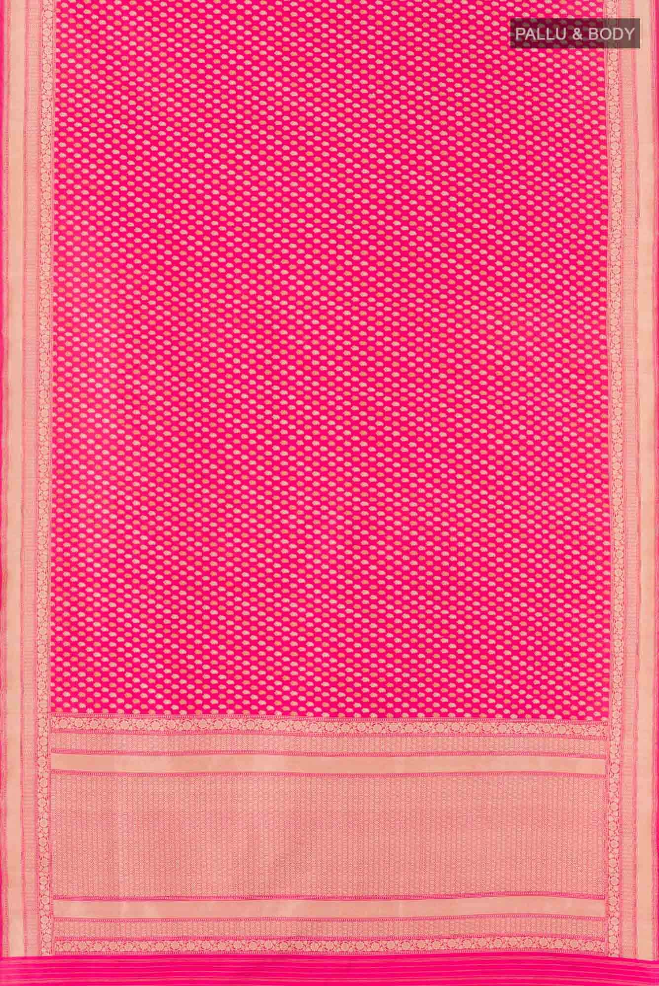 Pink Banarasi Saree