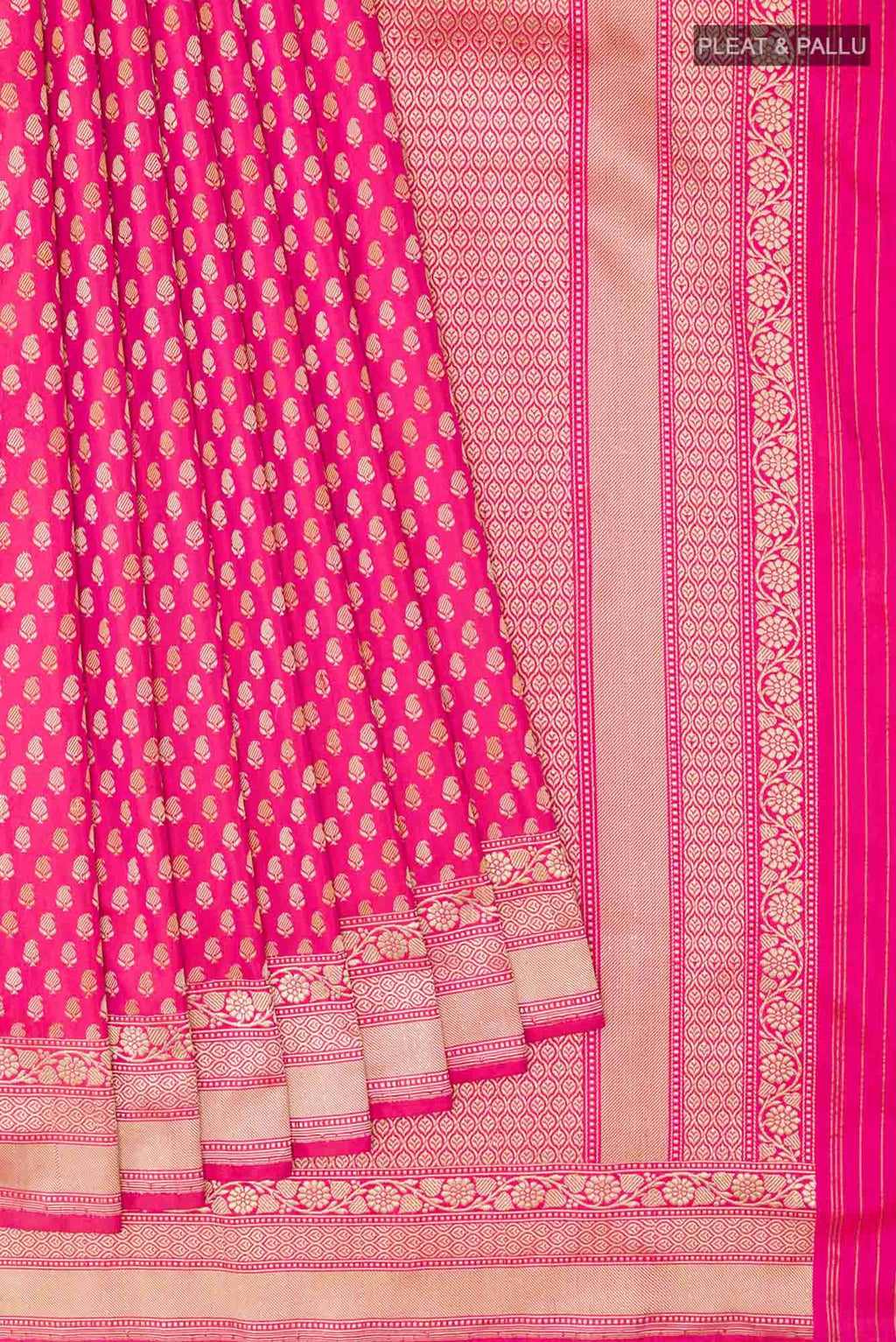 Pink Banarasi Saree