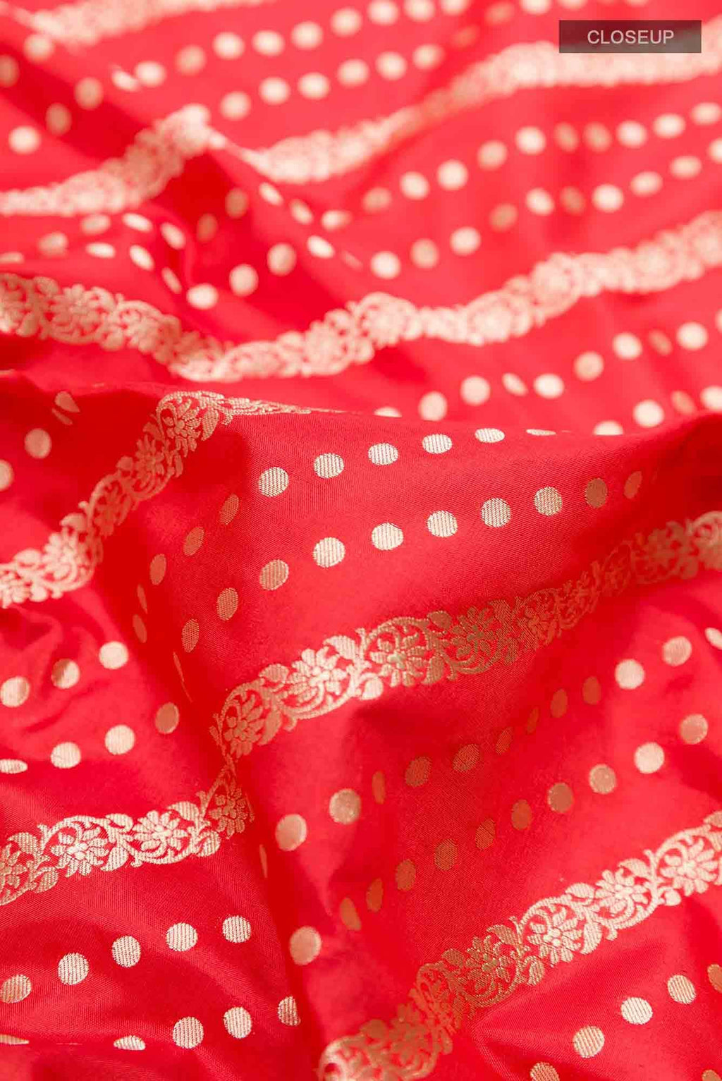Red Banarasi Silk Saree