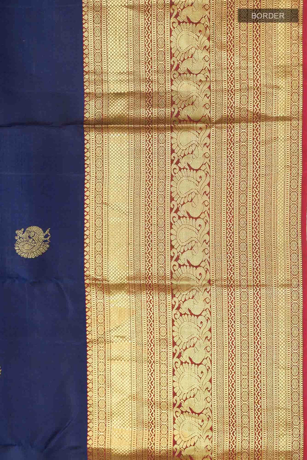 Blue Kanchipuram Silk Saree