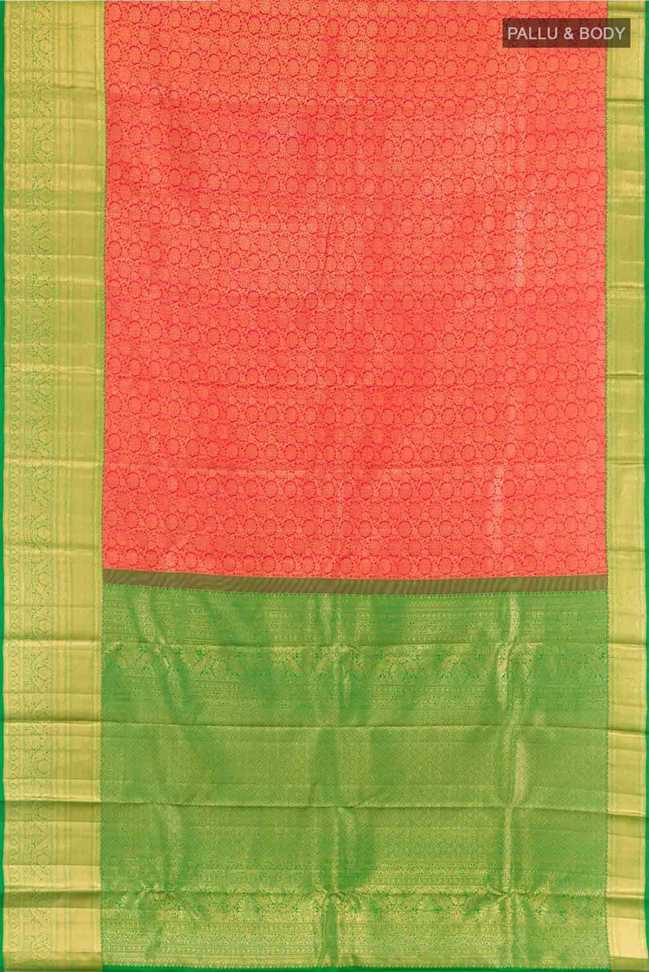 Red Kanchipuram Silk Saree