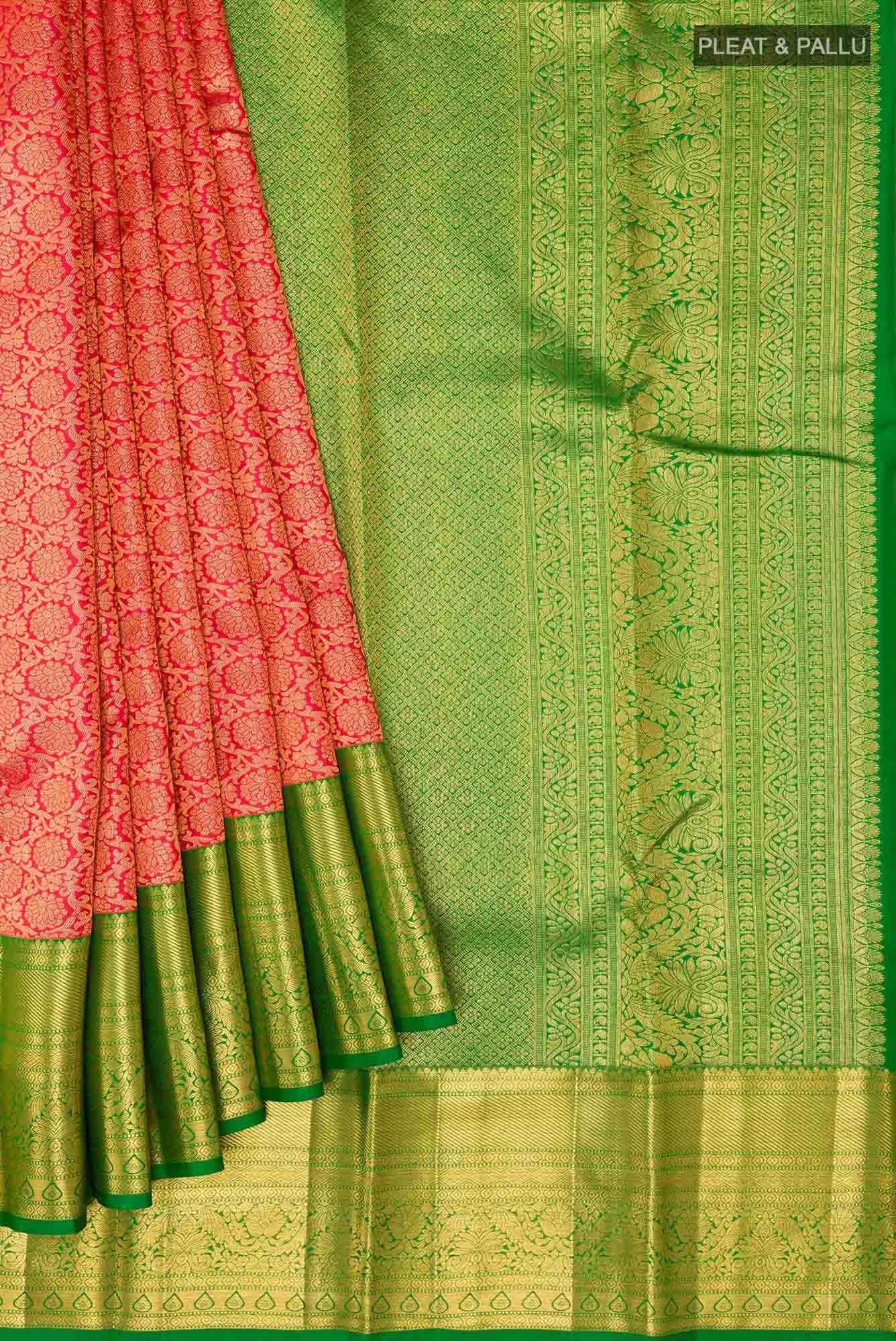 Red Kanchipuram Silk Saree