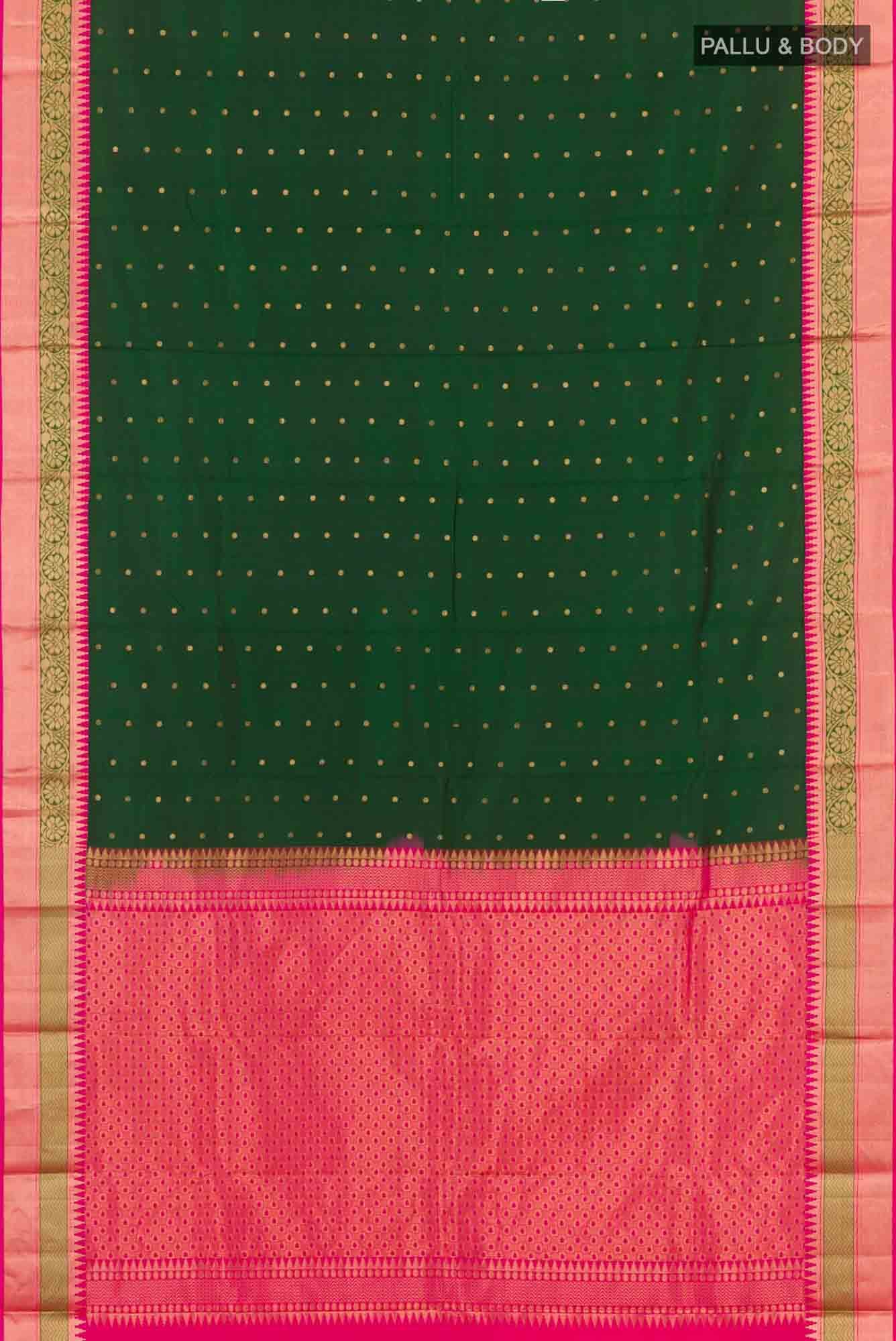 Green Kanchipuram Silk Saree