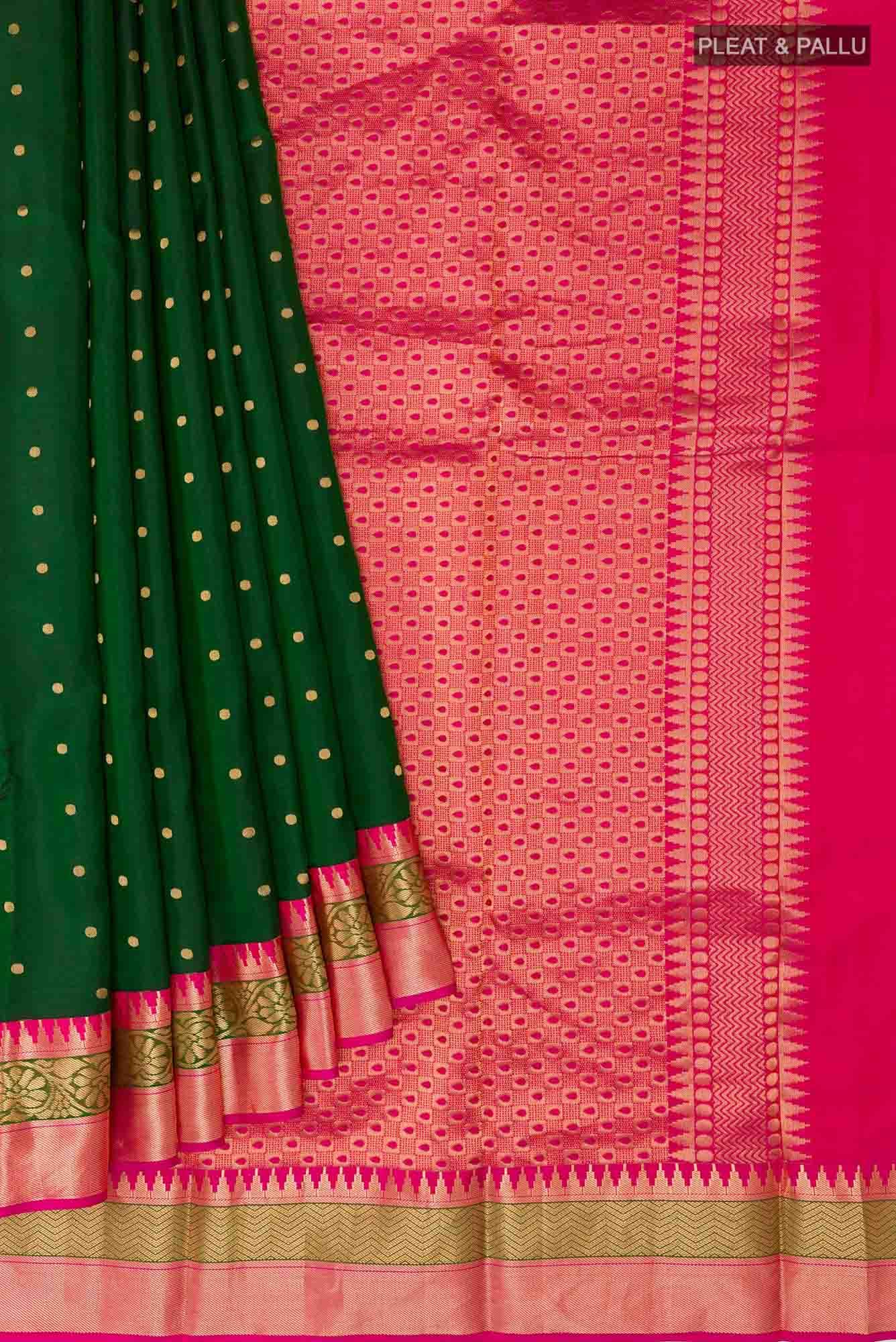 Green Kanchipuram Silk Saree
