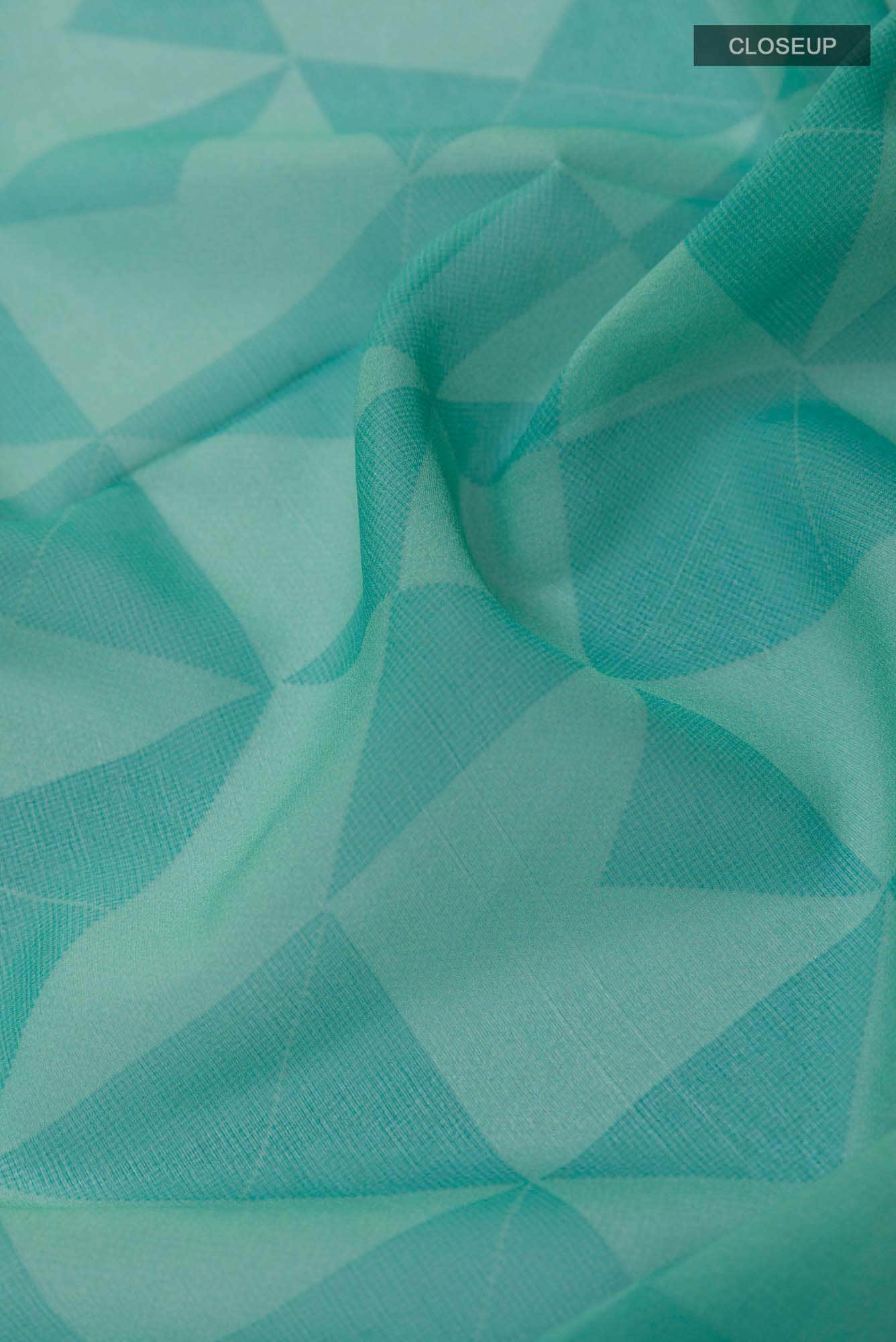 Sea Green Georgette Saree