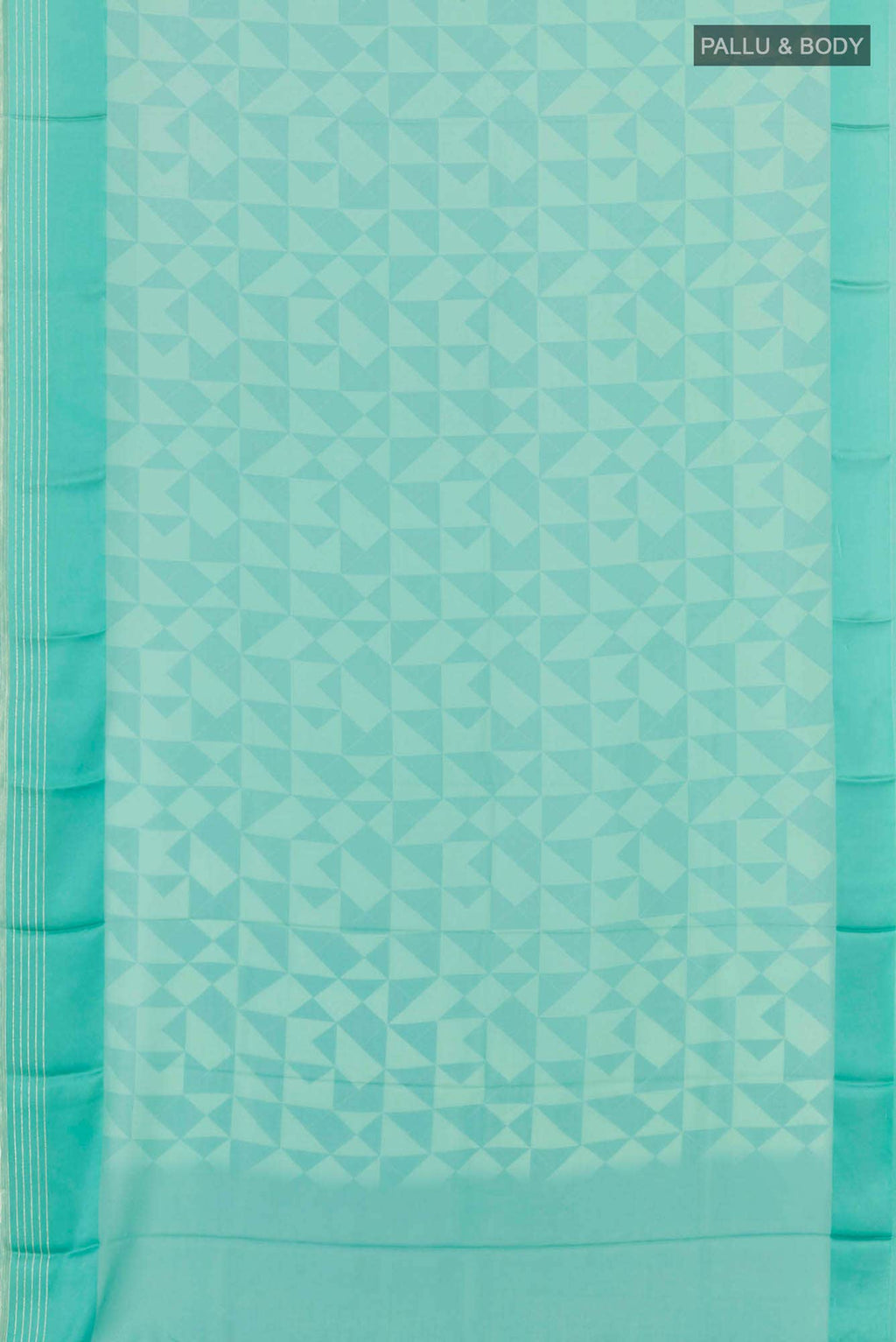 Sea Green Georgette Saree