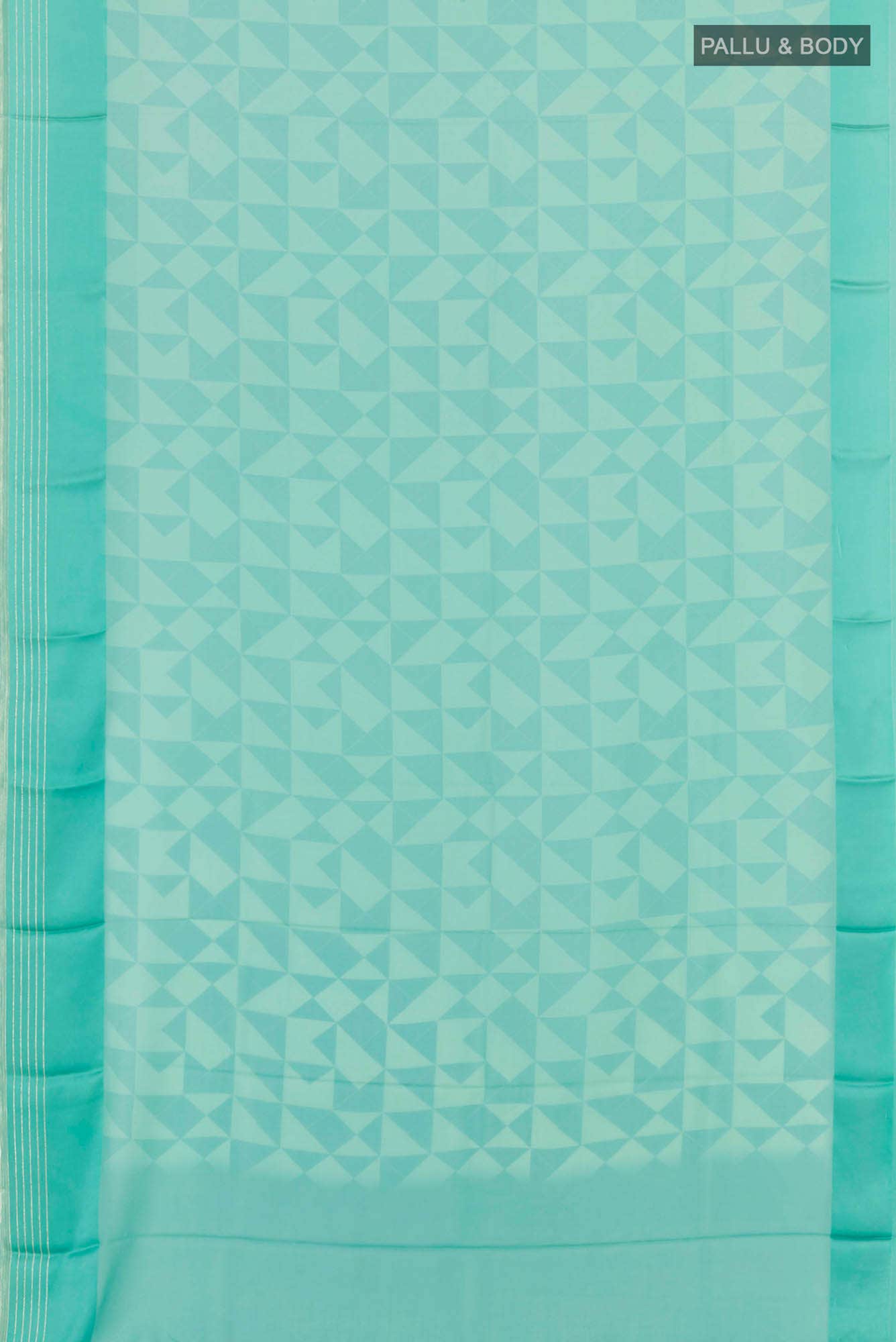 Sea Green Georgette Saree