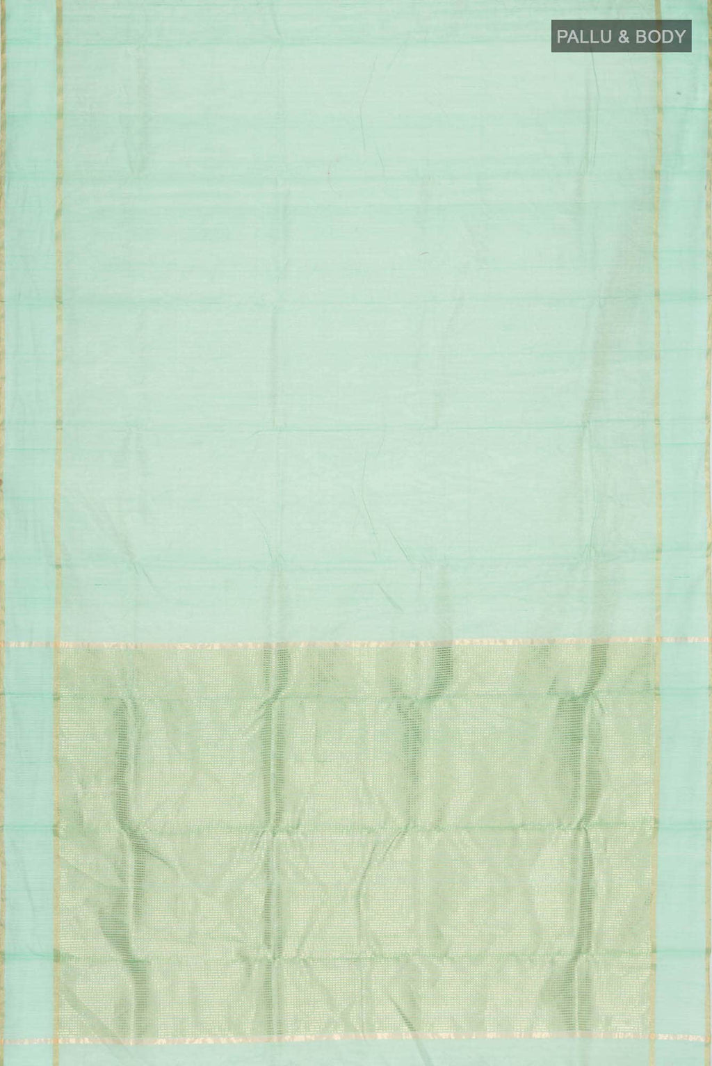 Green Chanderi Silk Cotton Saree