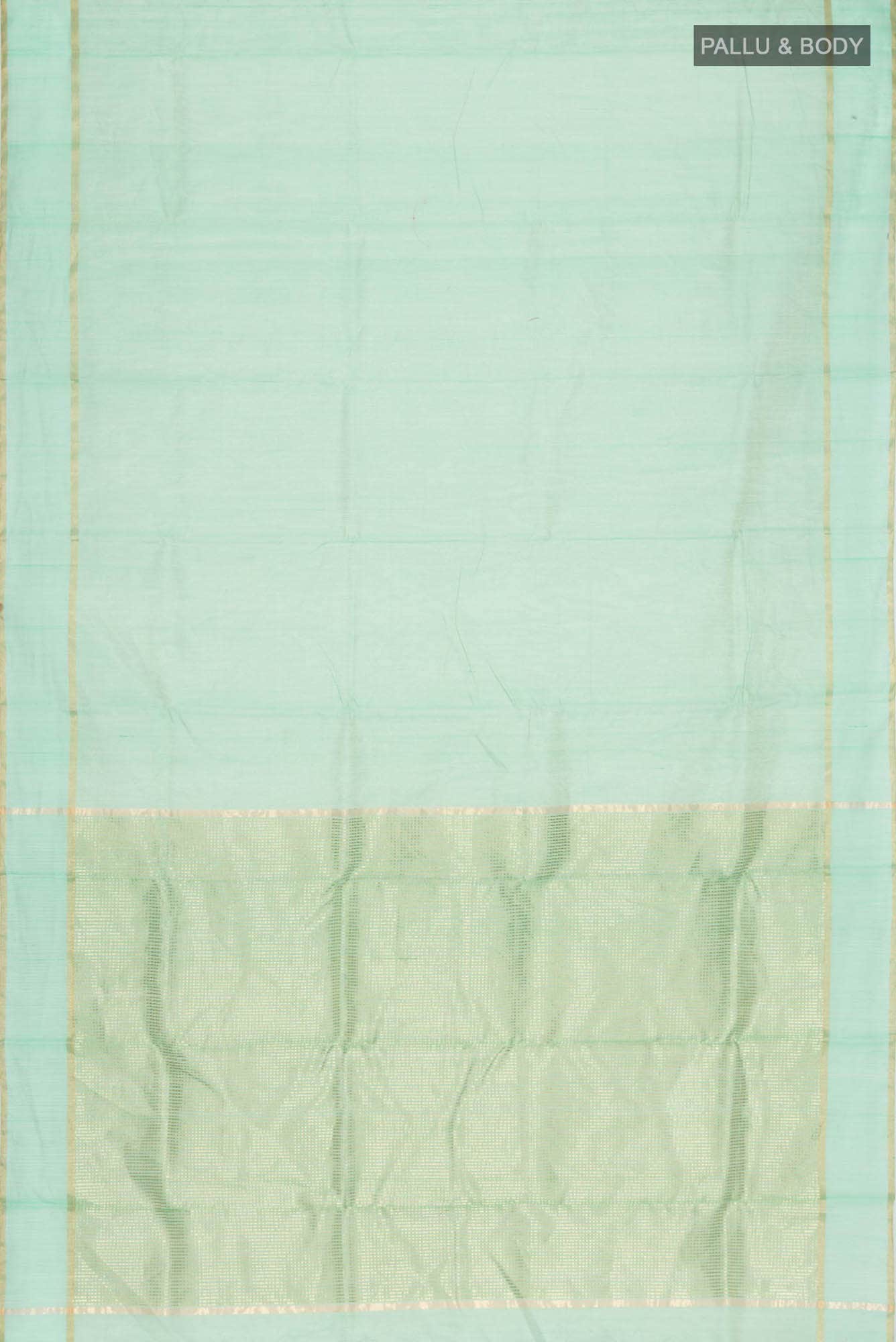 Green Chanderi Silk Cotton Saree