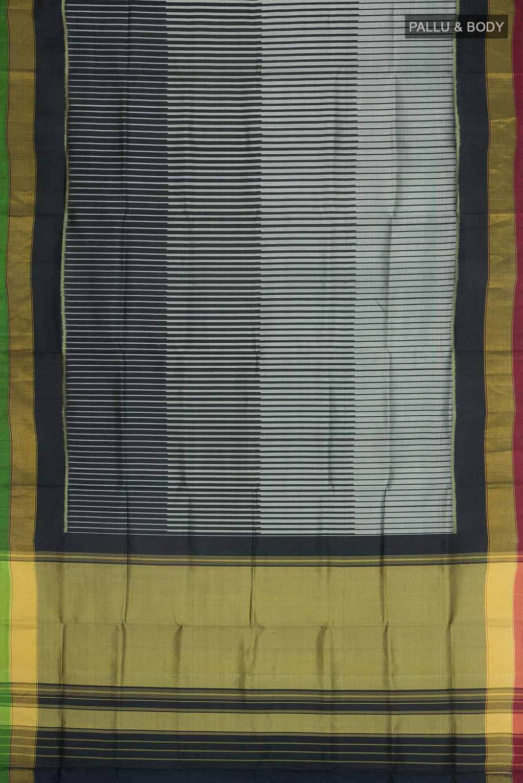 Black Rajkot Patola Silk Saree
