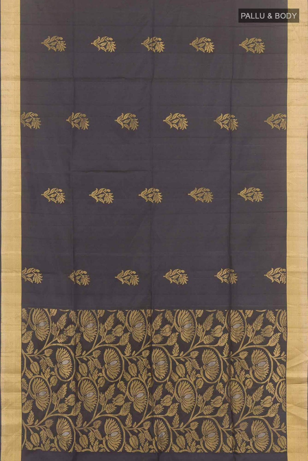 Black Soft Silk Saree