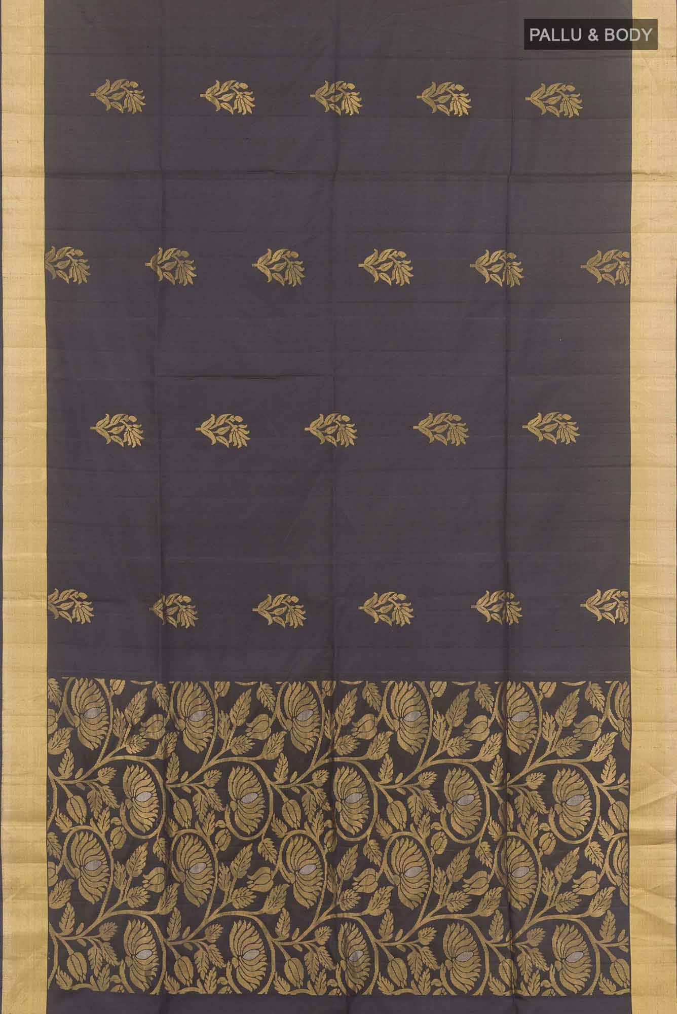 Black Soft Silk Saree