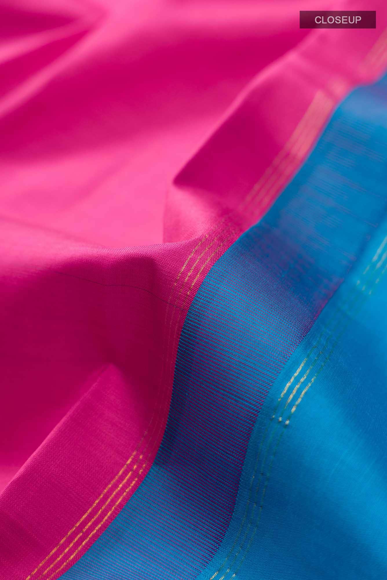Blue Kanchipuram Silk Saree