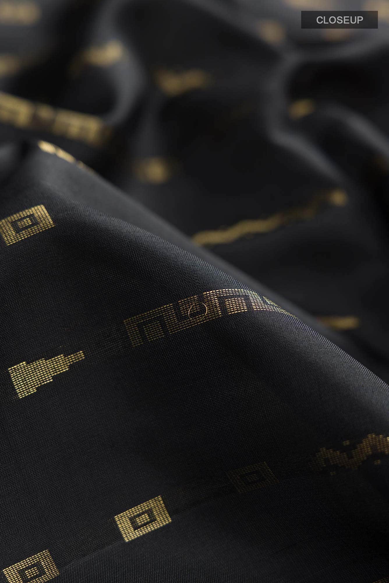 Black Soft Silk Saree