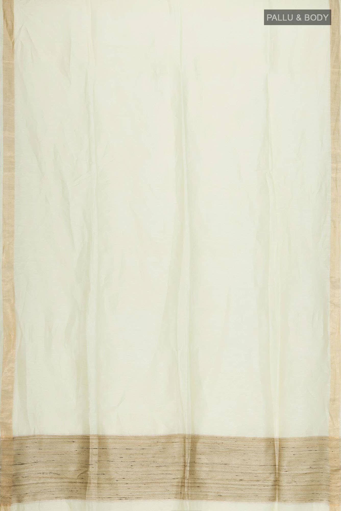 Yellow Linen Saree