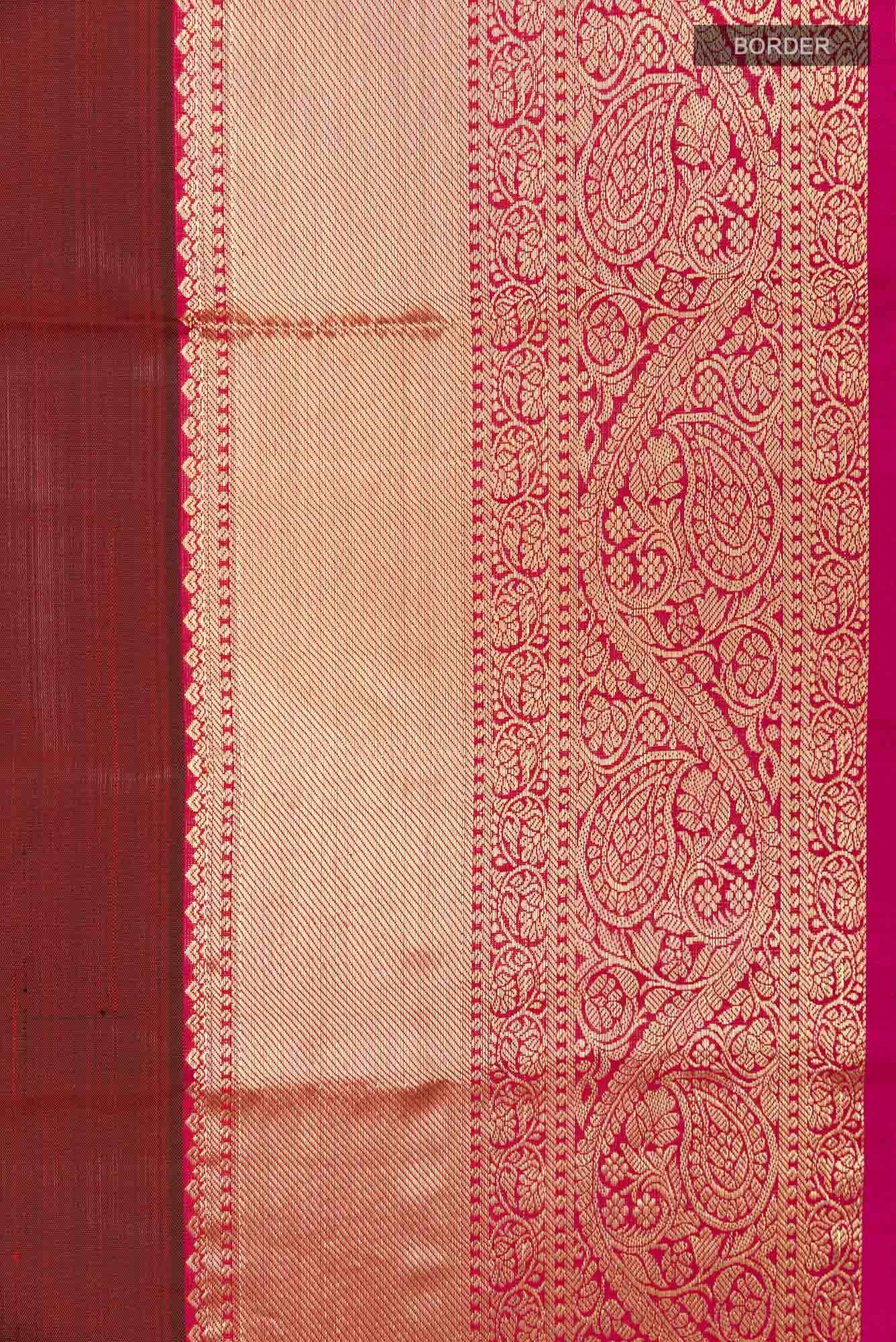 Coffee Brown Kanchipuram Saree