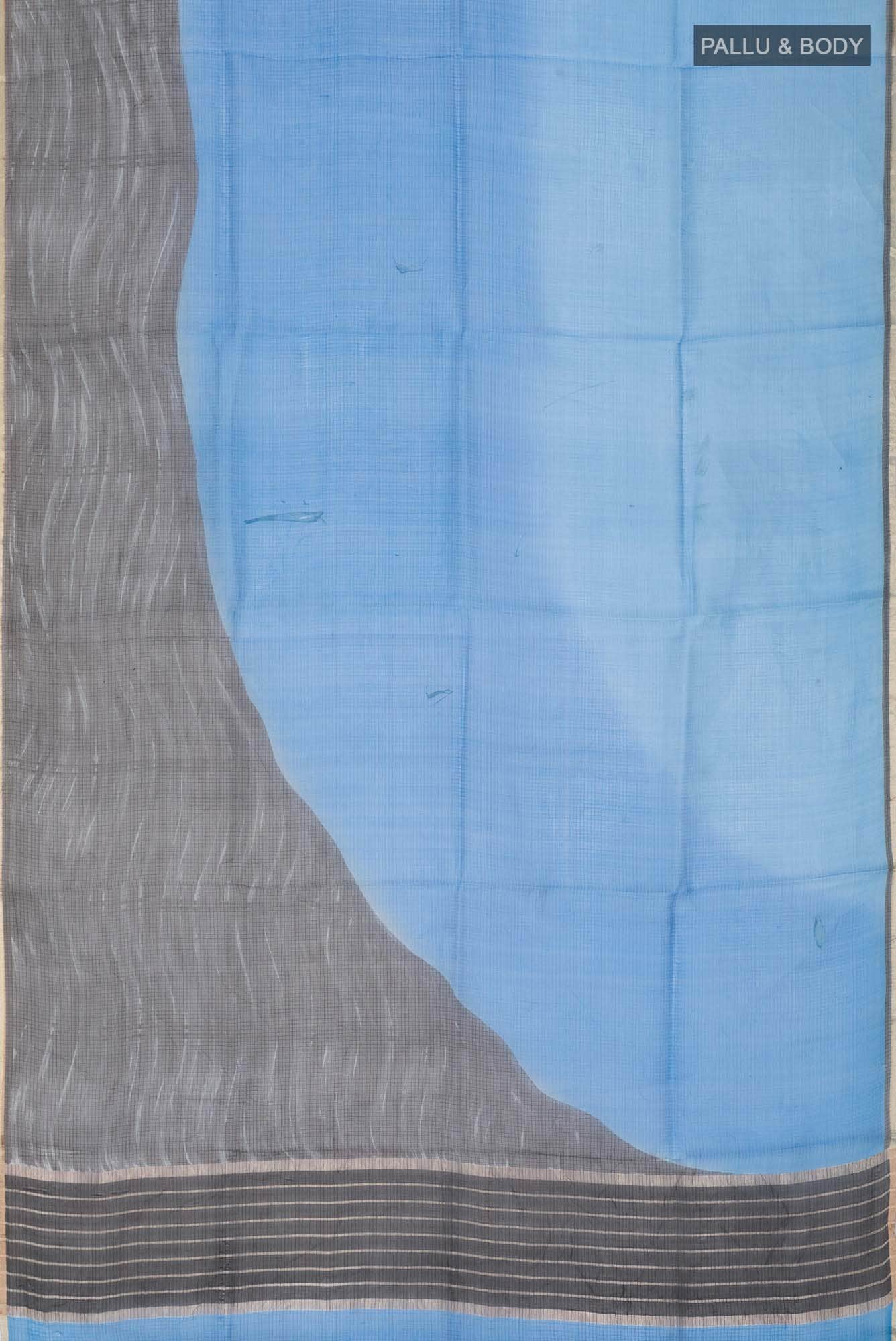 Blue Kota Silk Saree