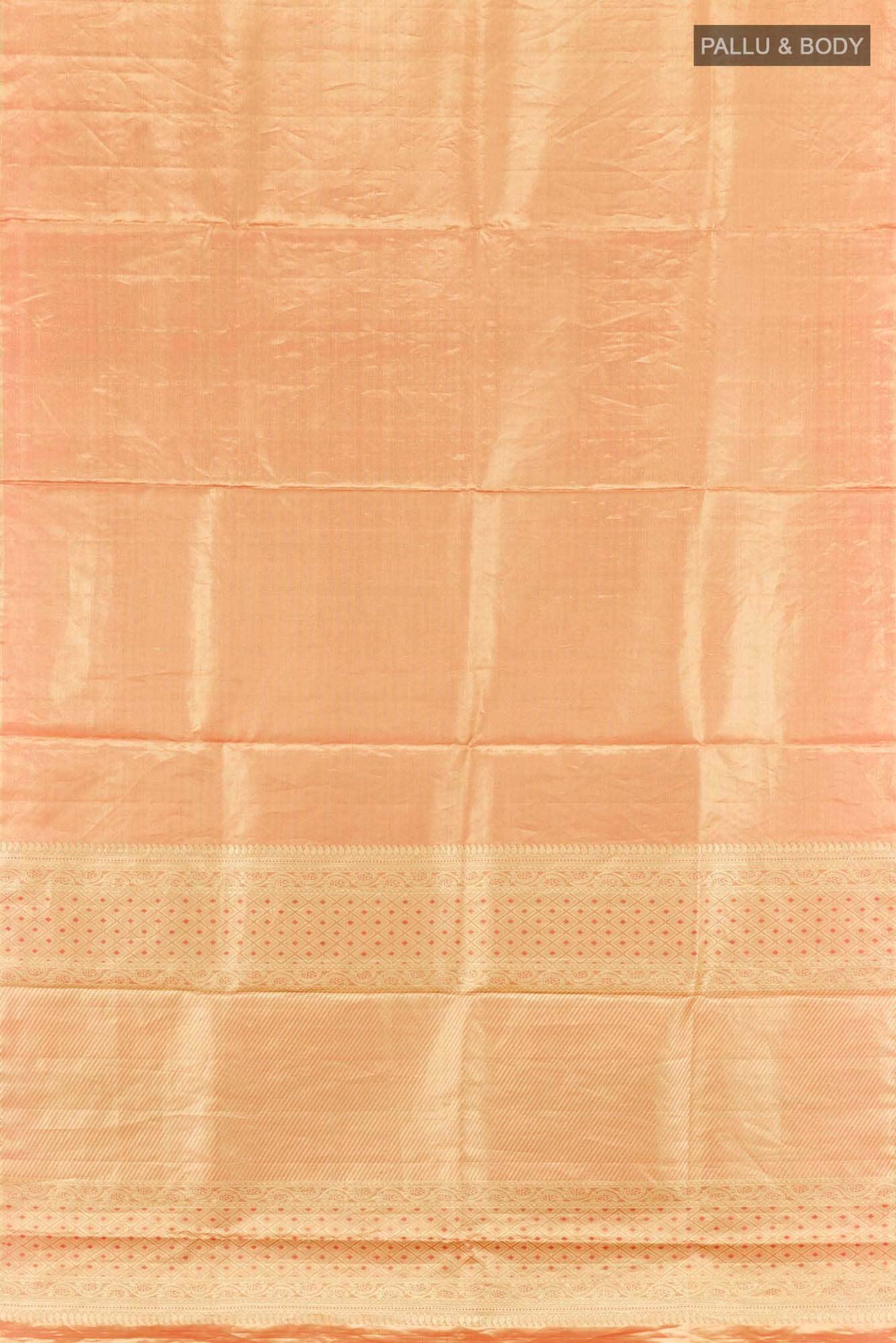 Gold Kanchipuram Tissue Silk Saree
