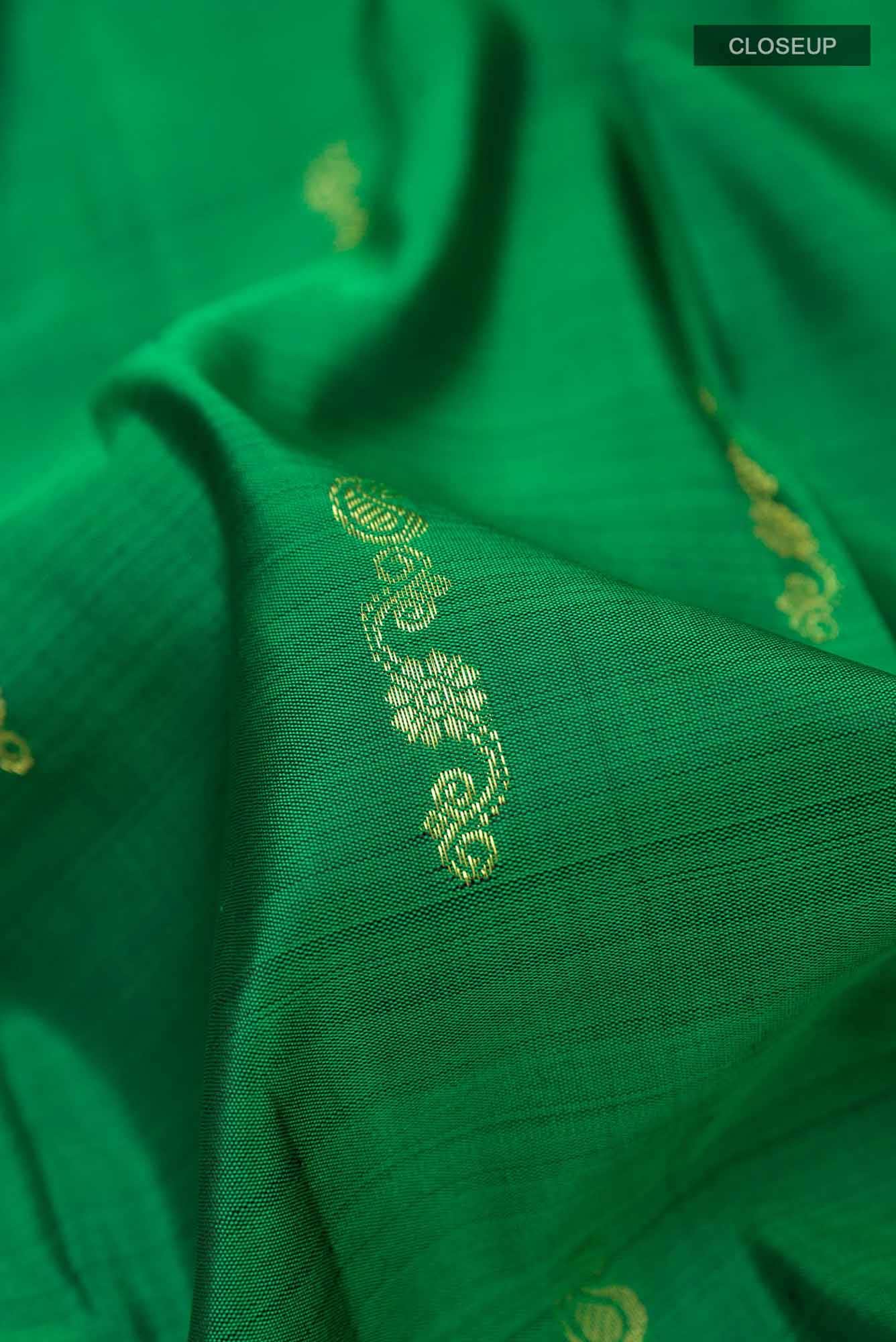 Green Kanchipuram Silk Saree