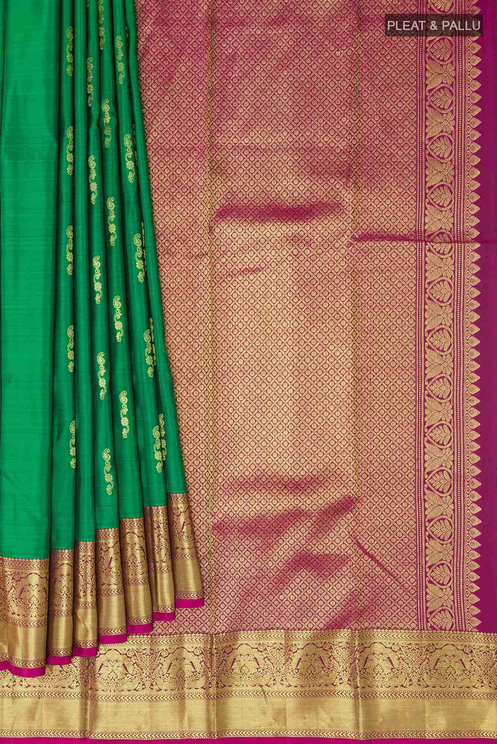 Green Kanchipuram Silk Saree
