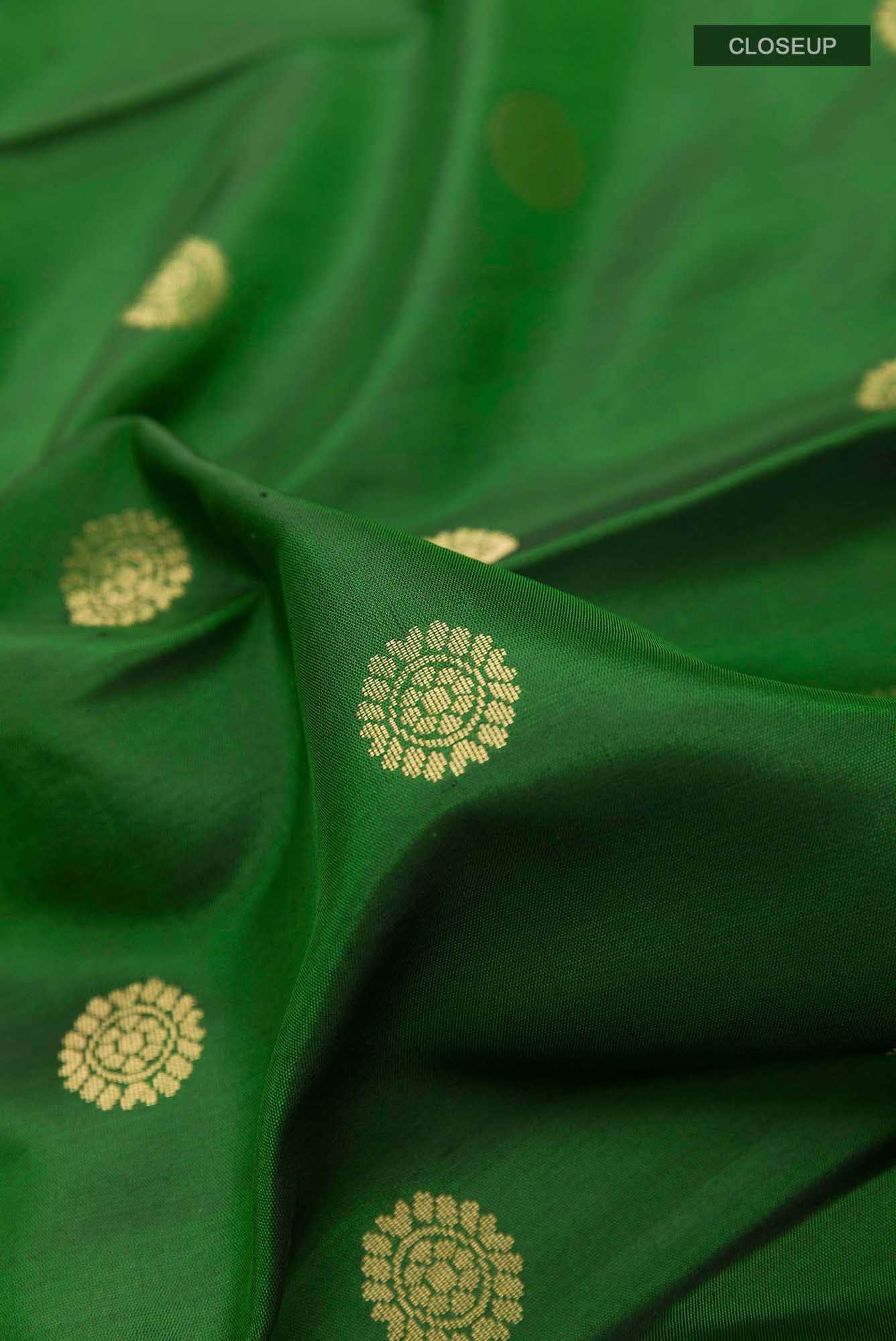 Green Kanchipuram Silk Saree
