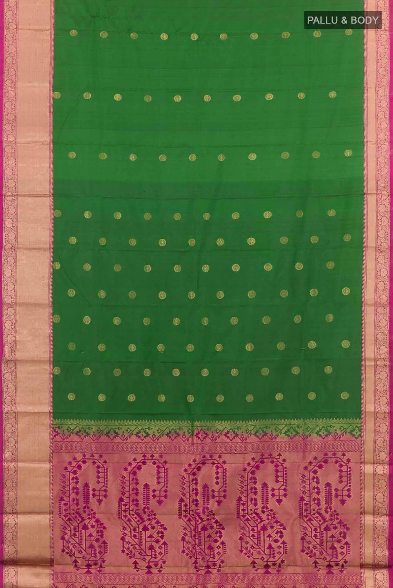 Green Kanchipuram Silk Saree