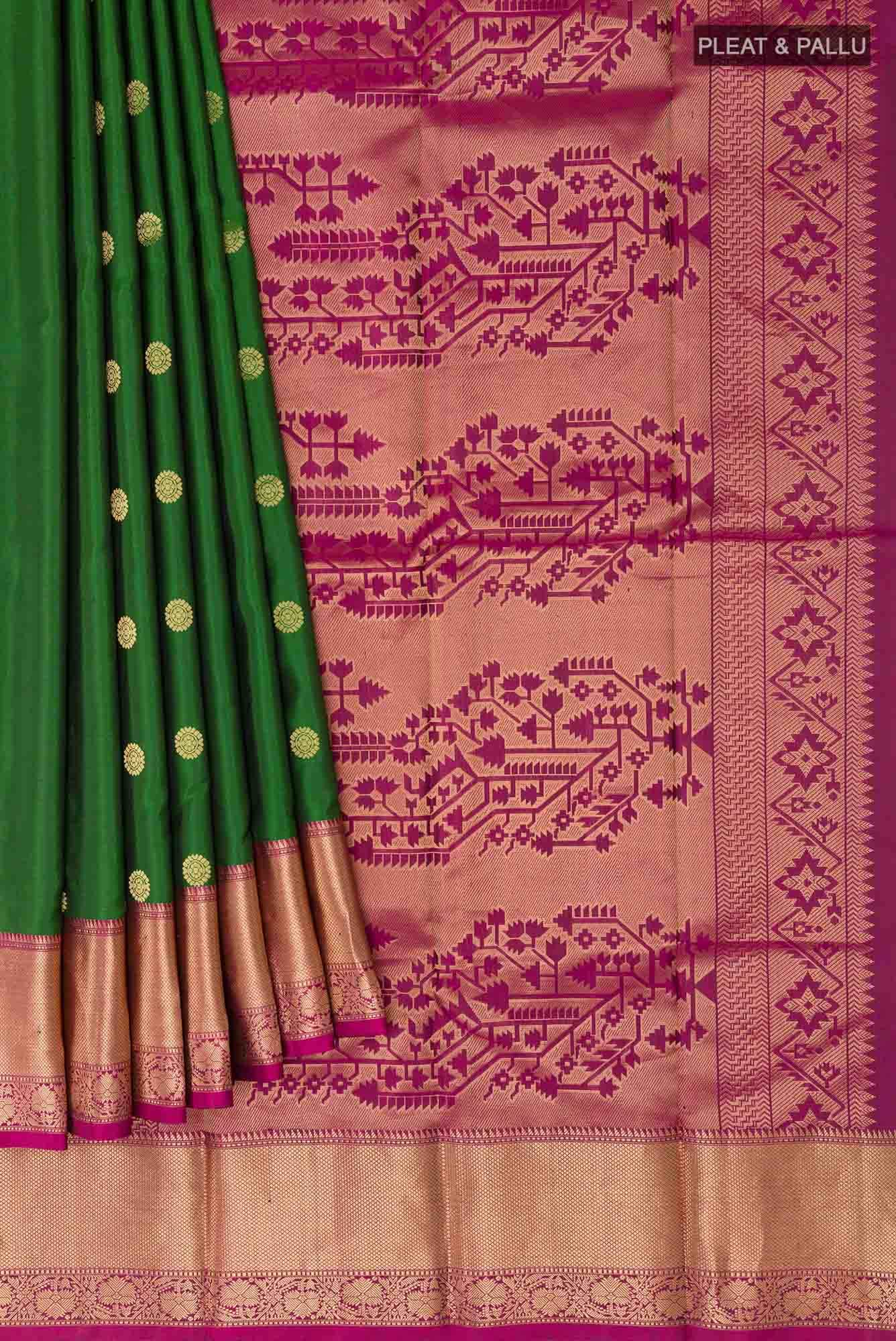 Green Kanchipuram Silk Saree