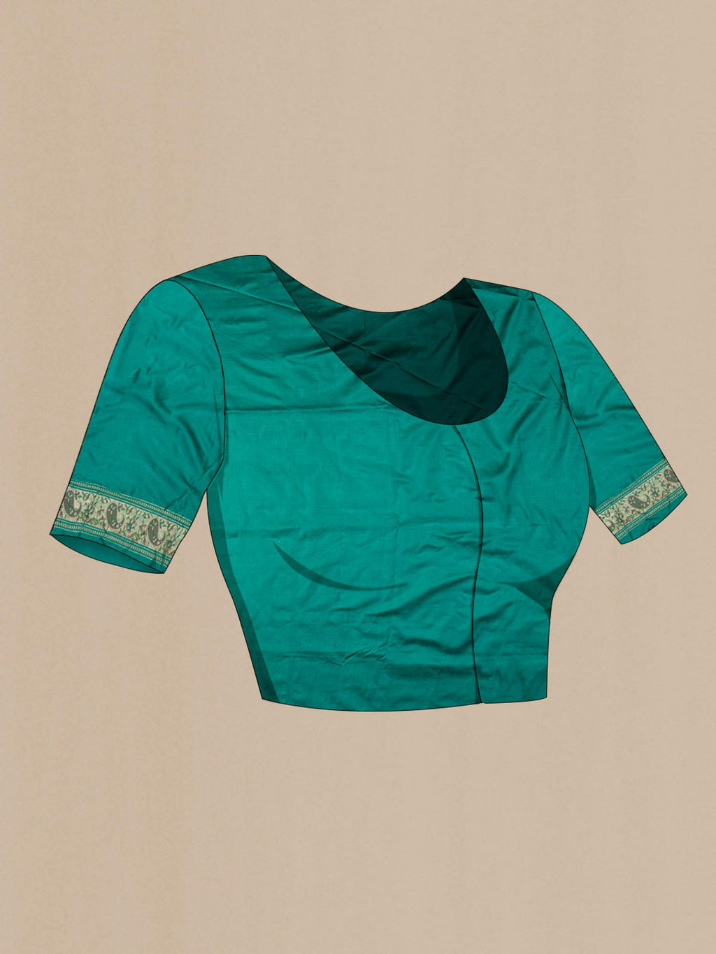 Green Banarasi Silk Saree