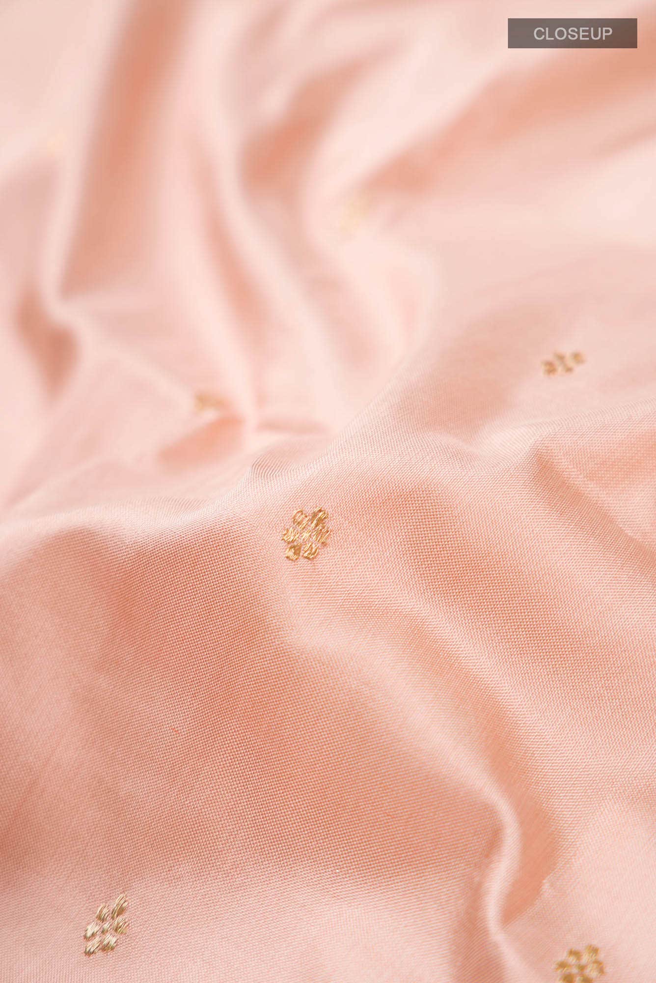Sandal Paithani Silk Saree